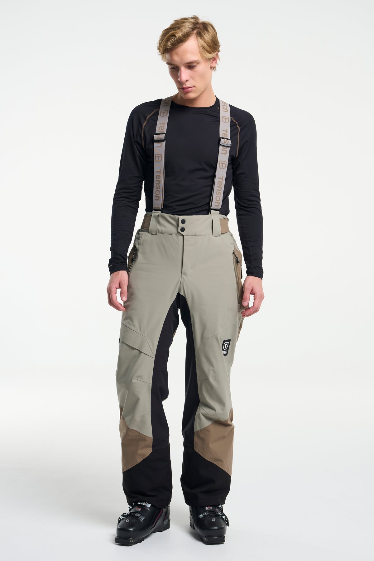 Tenson Stratos Pants Men Taupe, Produktansicht