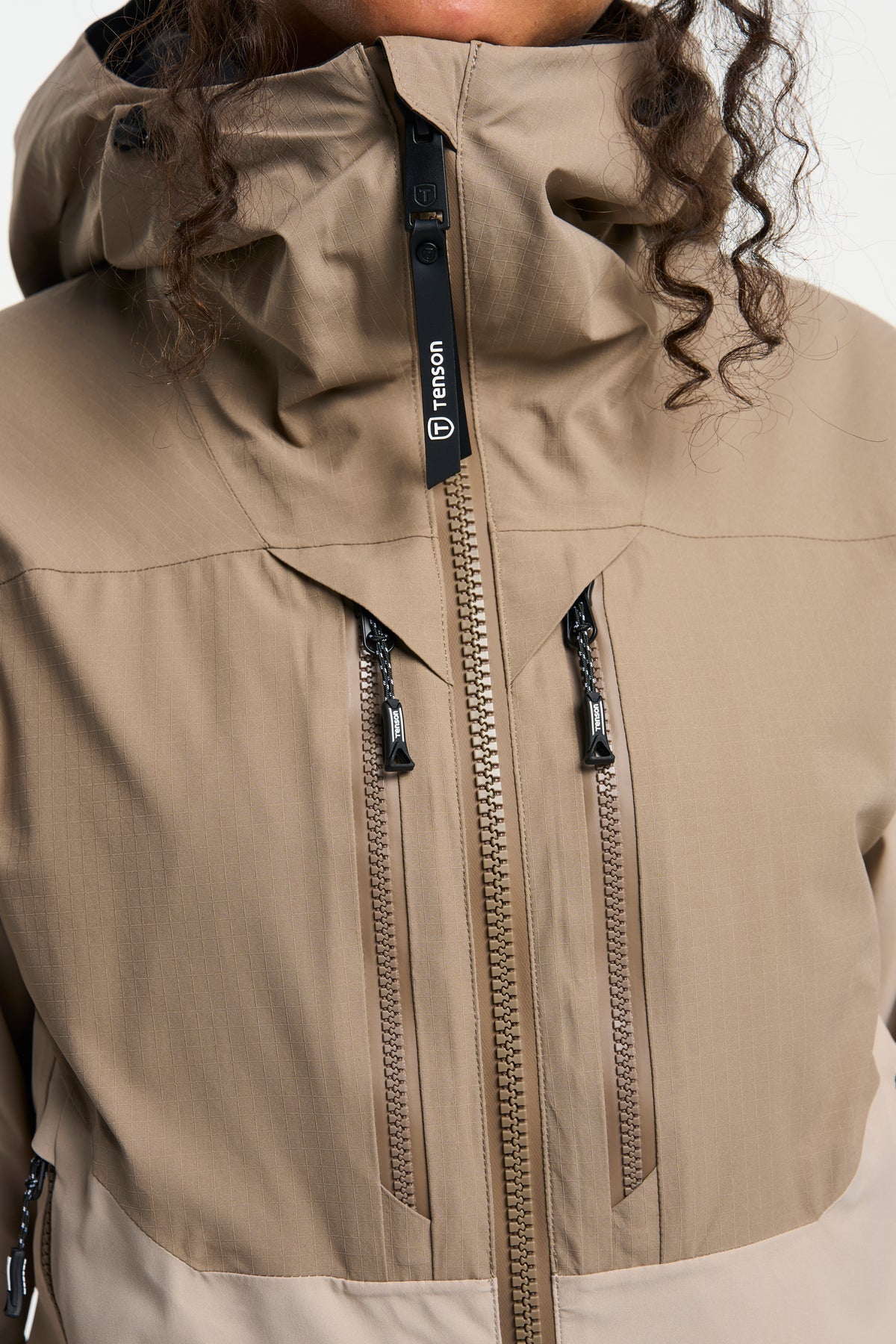 Tenson Stratos Jacket Women Sand, Produktansicht