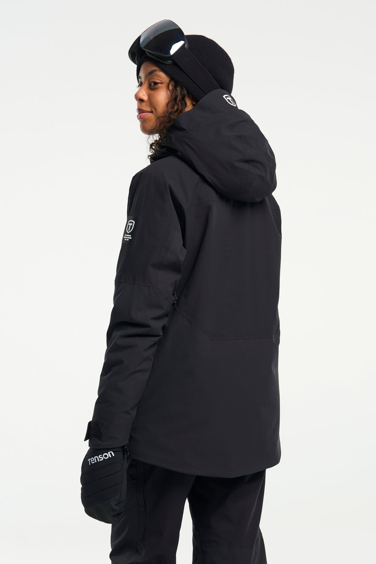 Tenson Stratos Jacket Women Schwarz, Produktansicht
