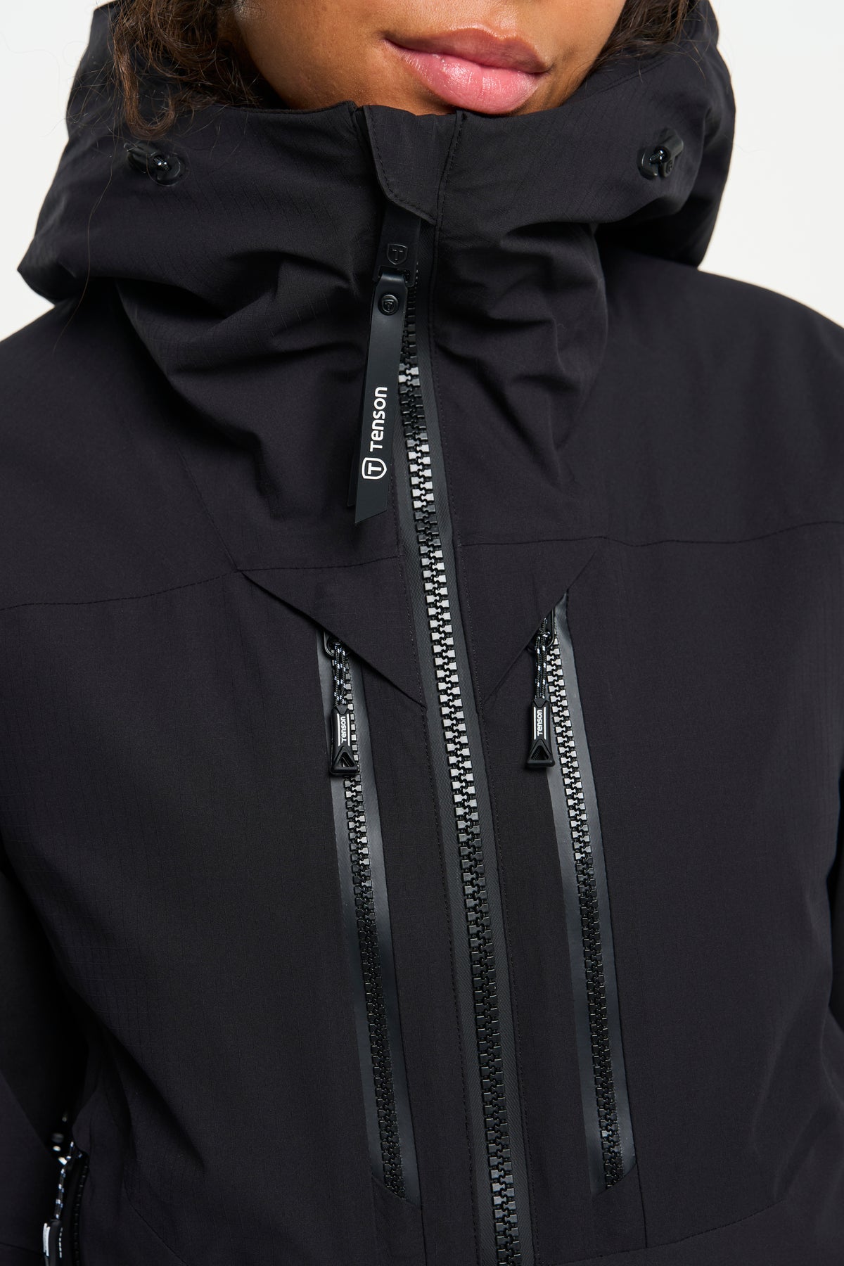 Tenson Stratos Jacket Women Schwarz, Produktansicht