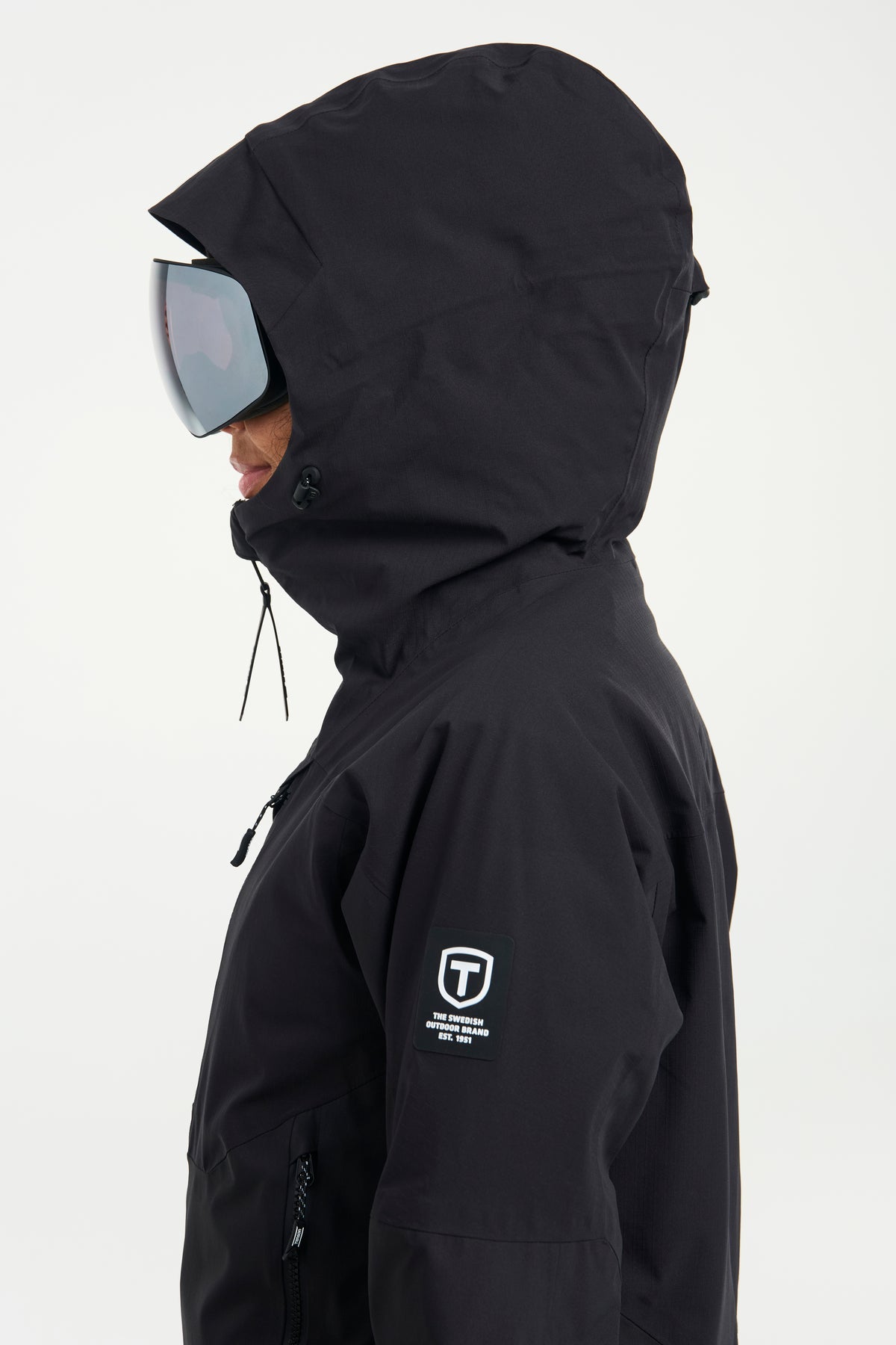 Tenson Stratos Jacket Women Schwarz, Produktansicht