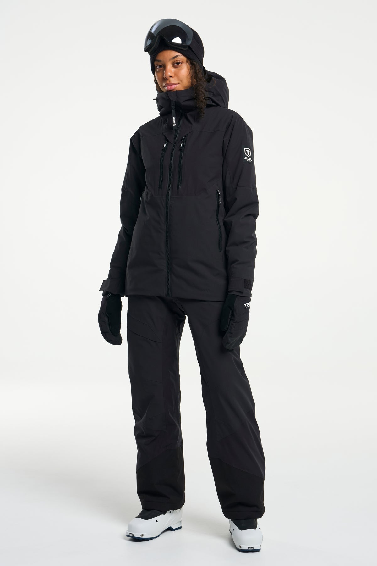 Tenson Stratos Jacket Women Schwarz, Produktansicht