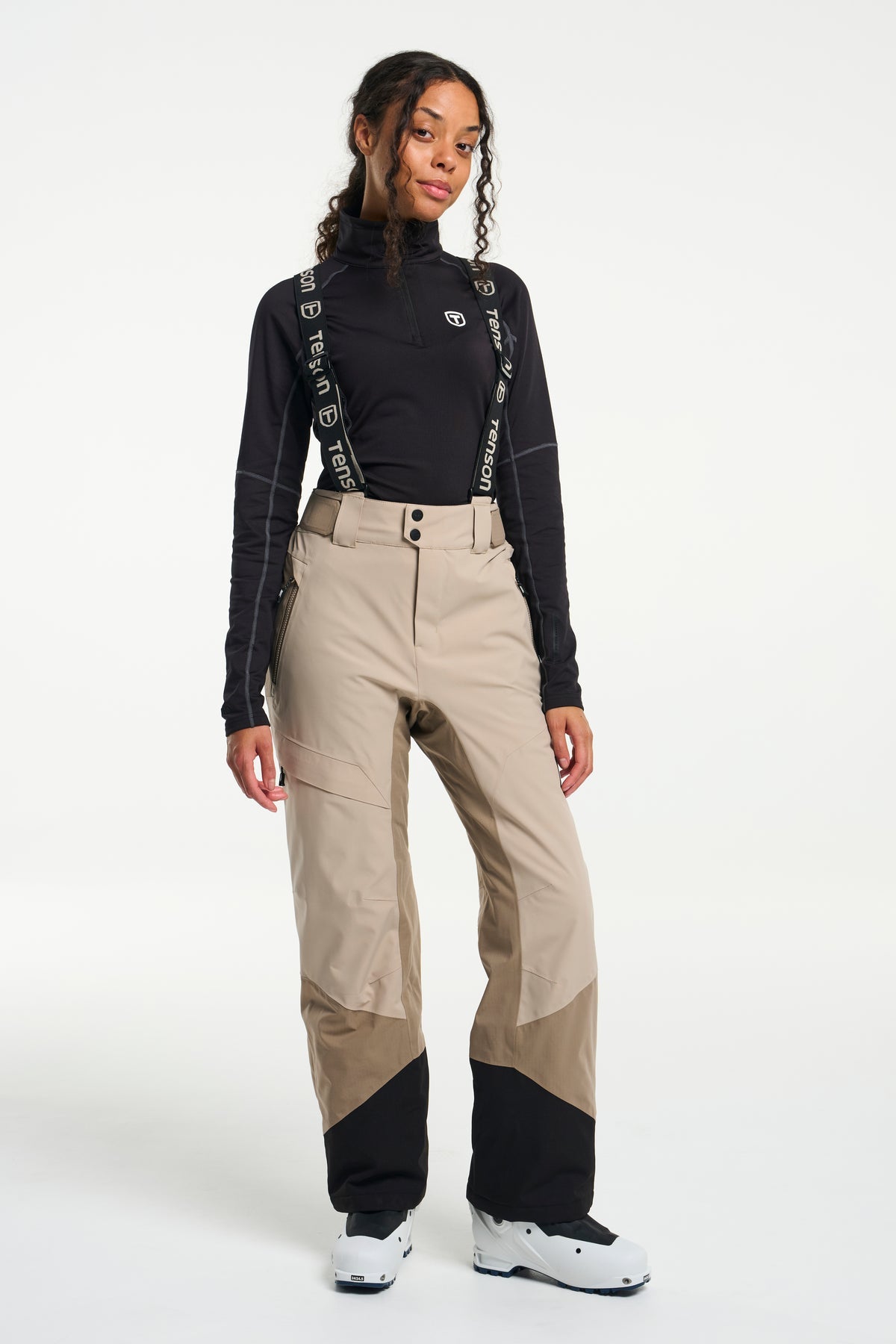 Tenson Stratos Pants Women Sand, Produktansicht