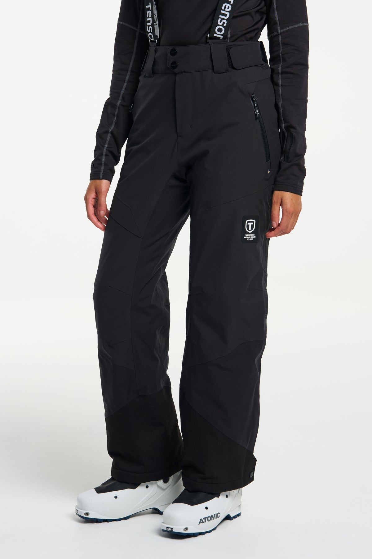 Tenson Stratos Pants Women Schwarz, Produktansicht