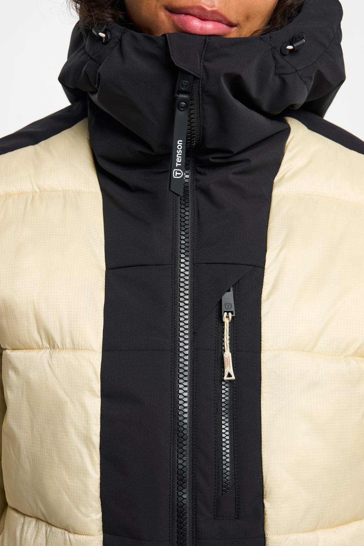 Tenson Monamie Ski Jacket Women Creme, Produktansicht