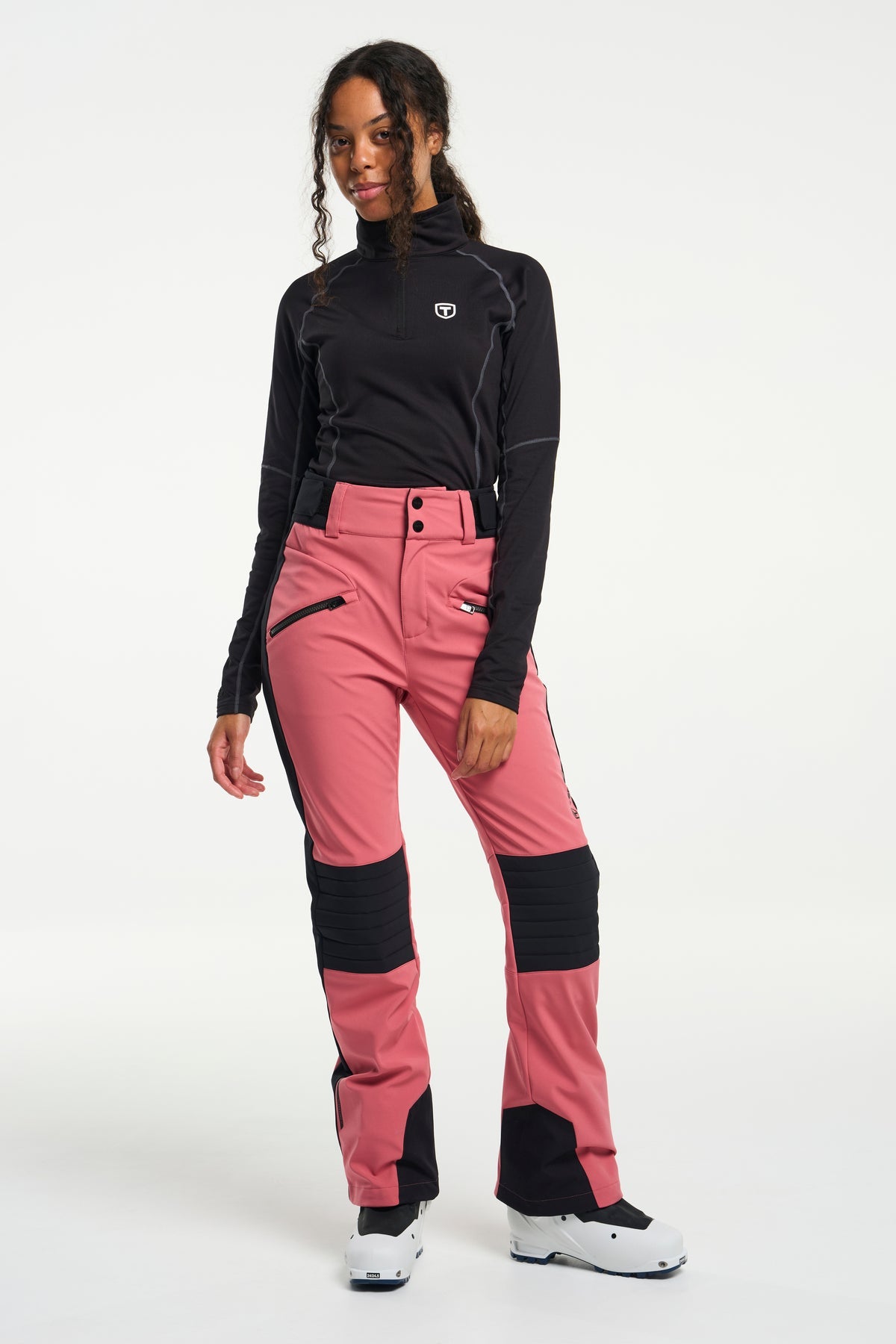 Tenson Monamie Ski Pants Women Rosa, Produktansicht