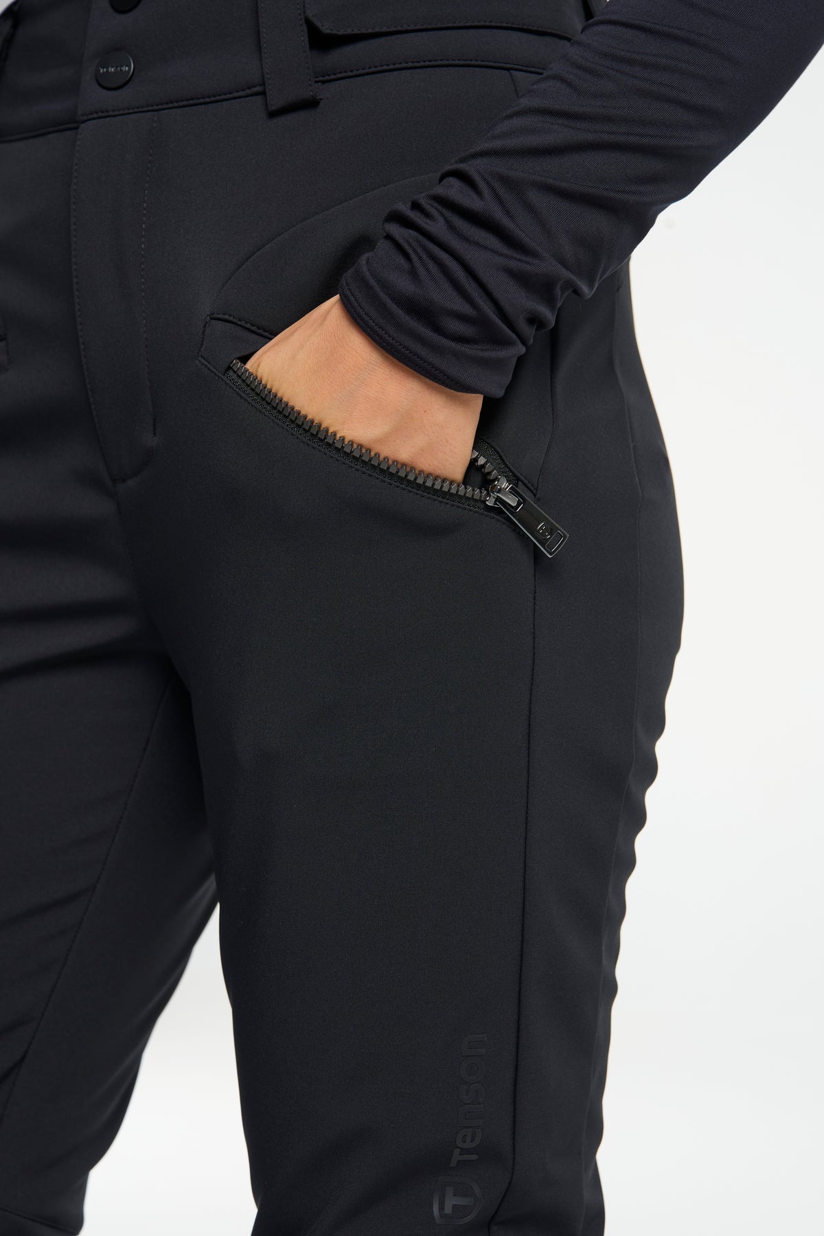 Tenson Monamie Ski Pants Women Schwarz, Produktansicht