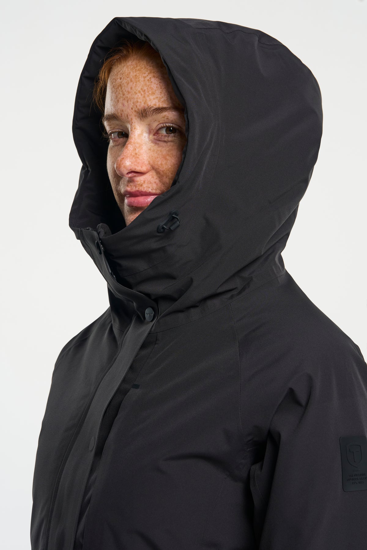Tenson Vision Storm Jacket Women Schwarz, Produktansicht