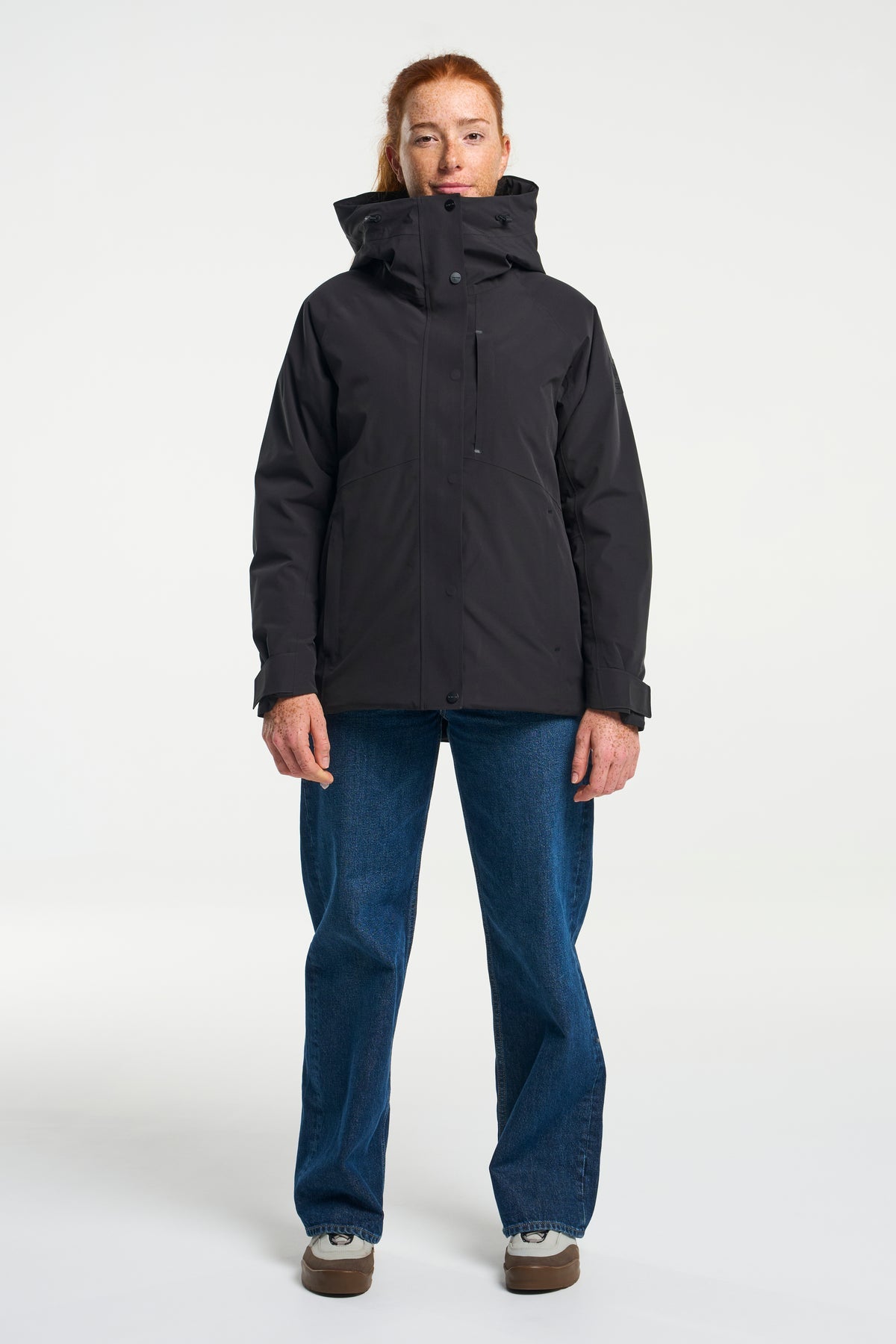 Tenson Vision Storm Jacket Women Schwarz, Produktansicht