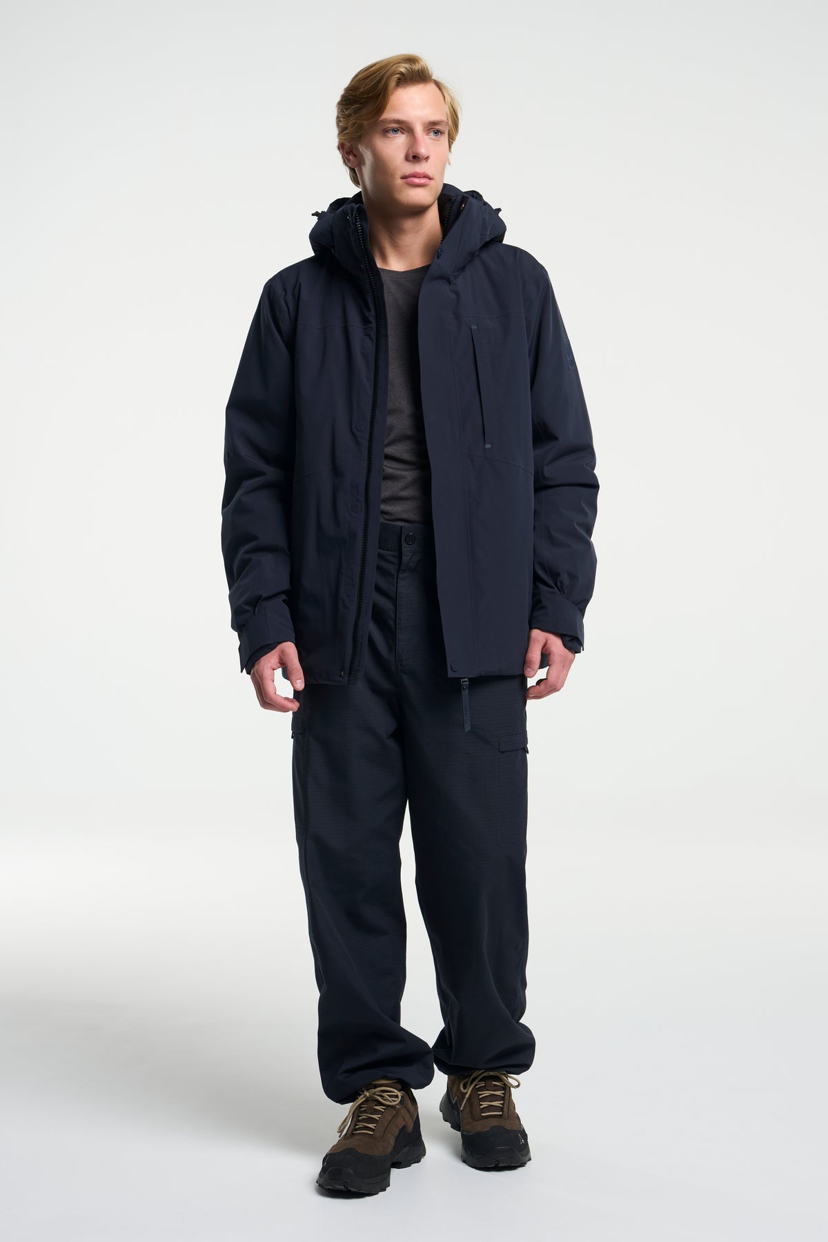 Tenson Vision Storm Jacket Men Dunkelmarineblau, Produktansicht