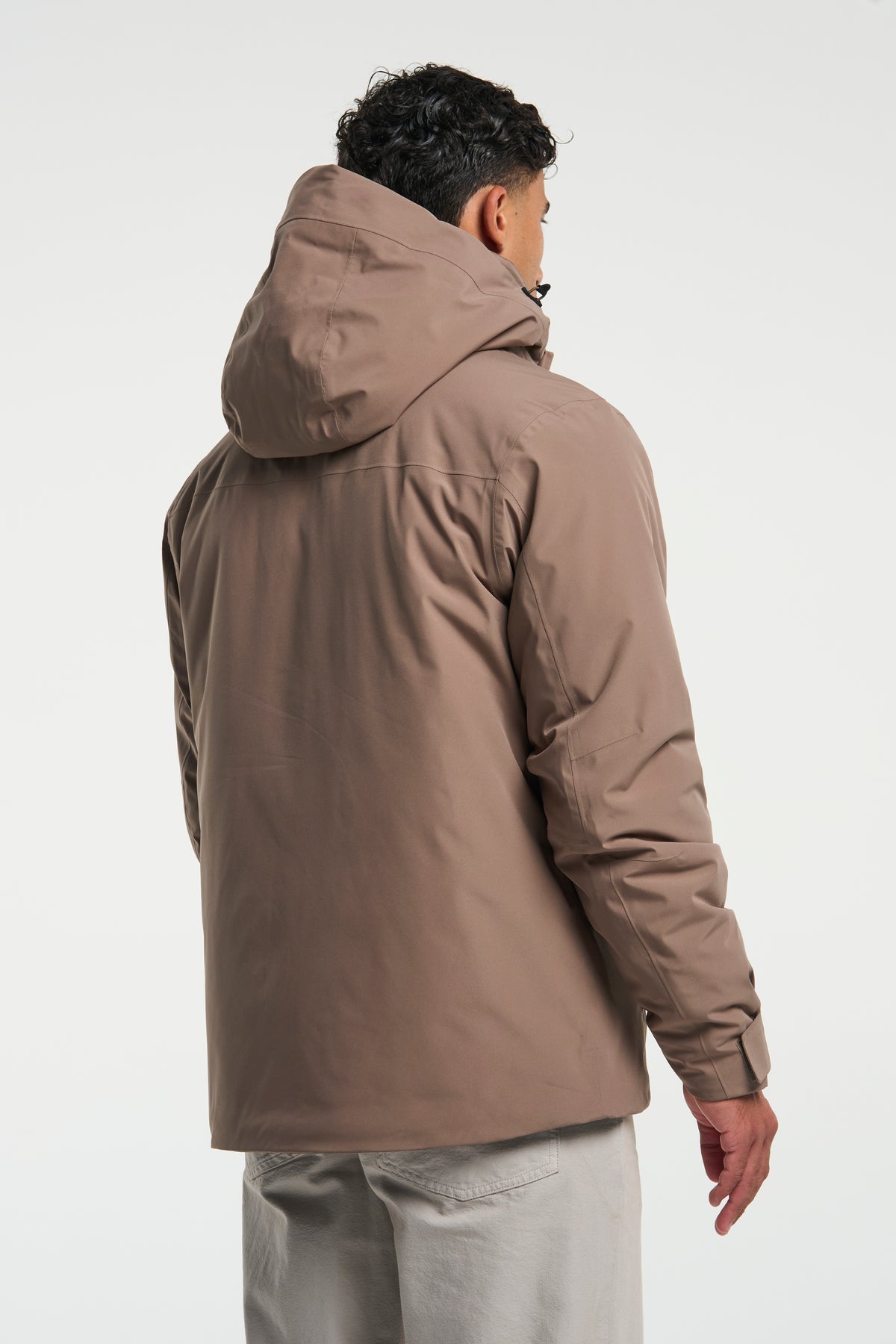 Tenson Vision Storm Jacket Men Braun, Produktansicht