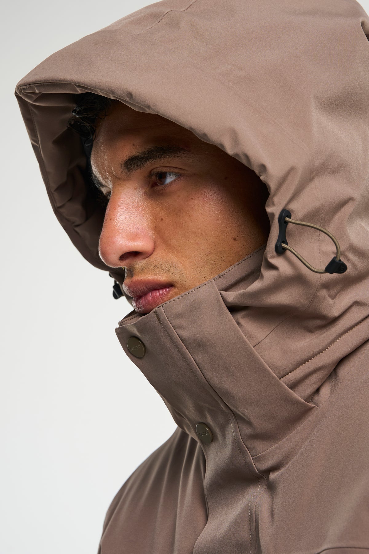 Tenson Vision Storm Jacket Men Braun, Produktansicht