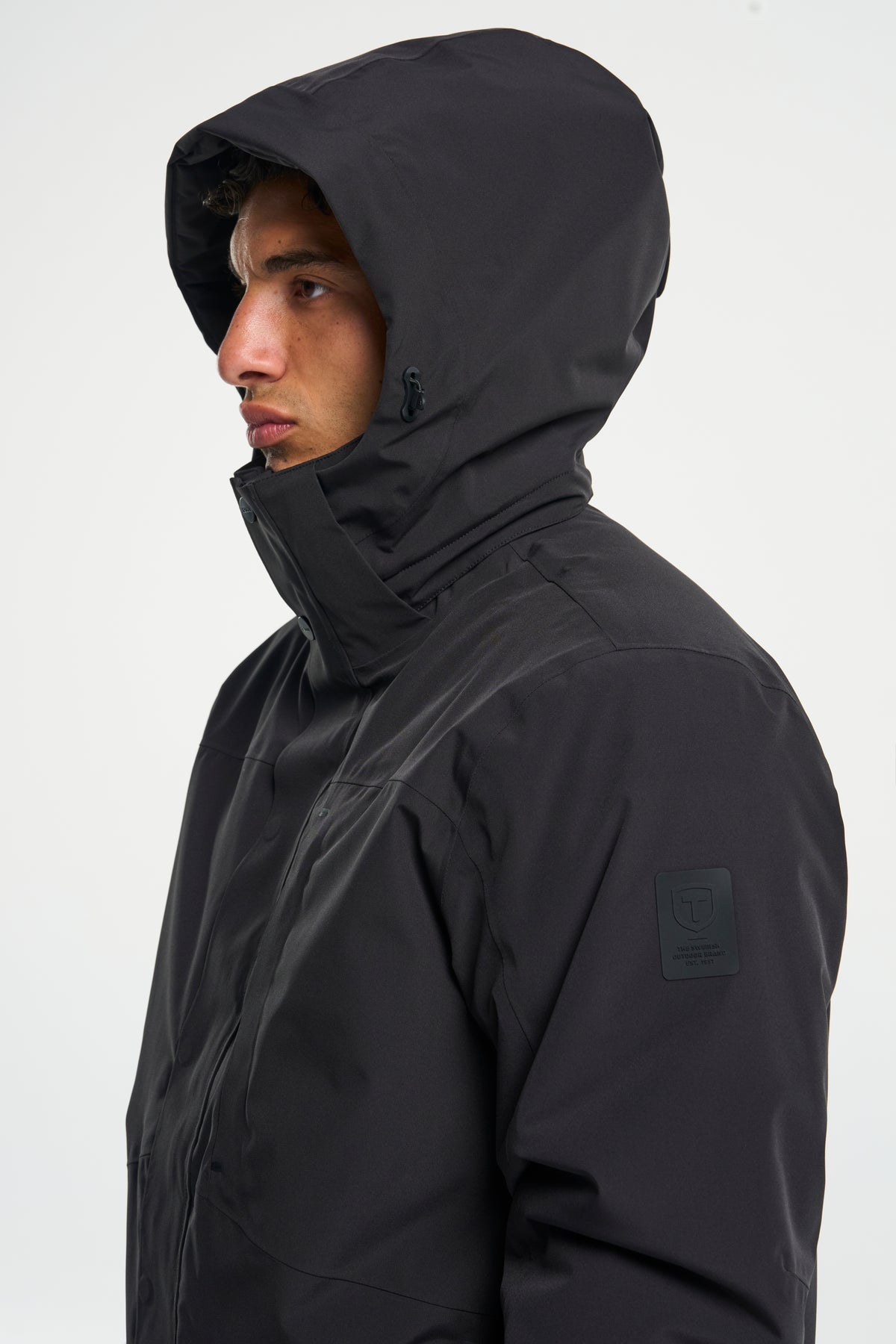Tenson Vision Storm Jacket Men Schwarz, Produktansicht