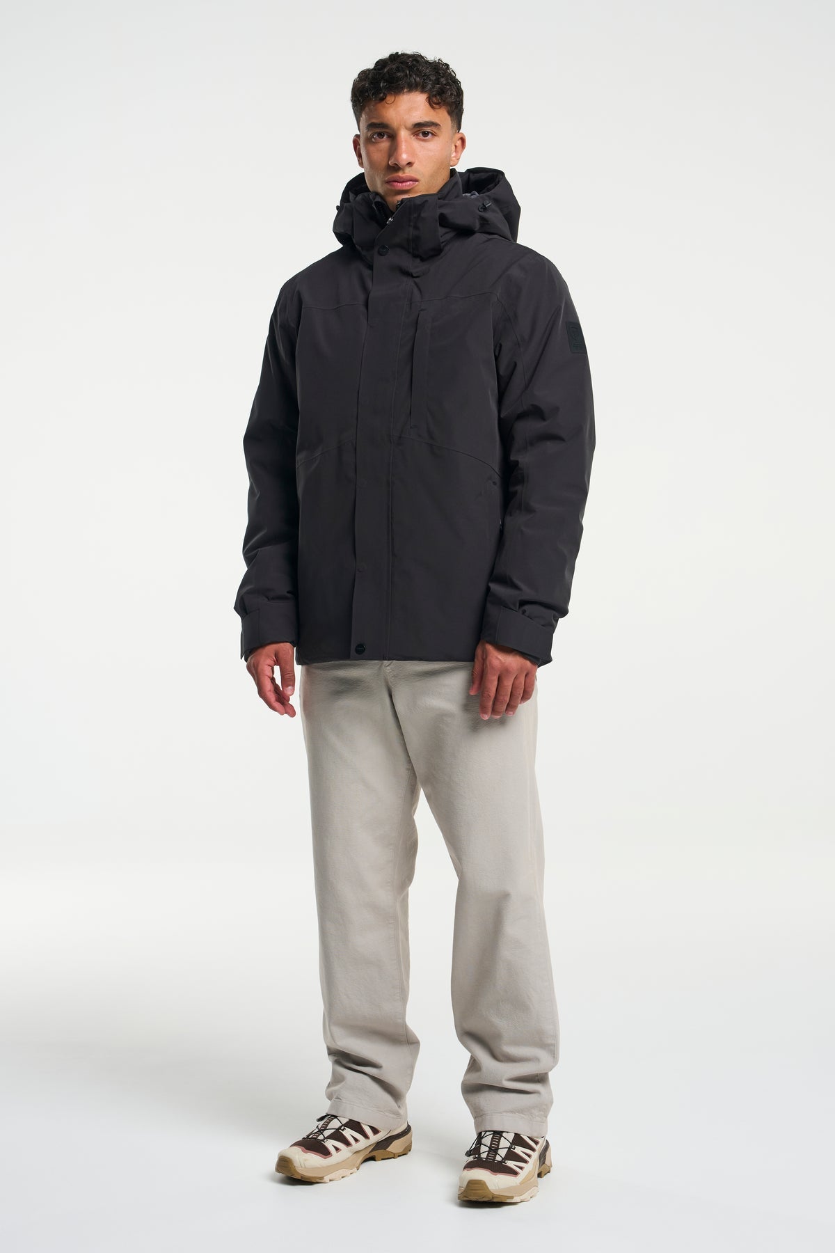 Tenson Vision Storm Jacket Men Schwarz, Produktansicht