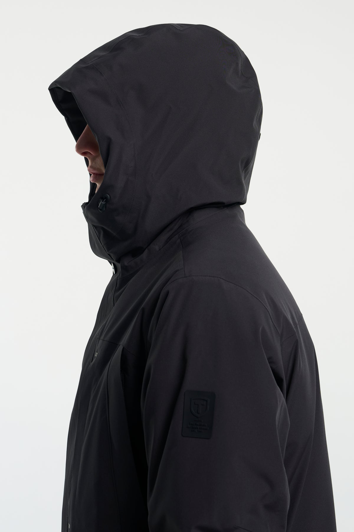 Tenson Vision Storm Parka Men Schwarz, Produktansicht