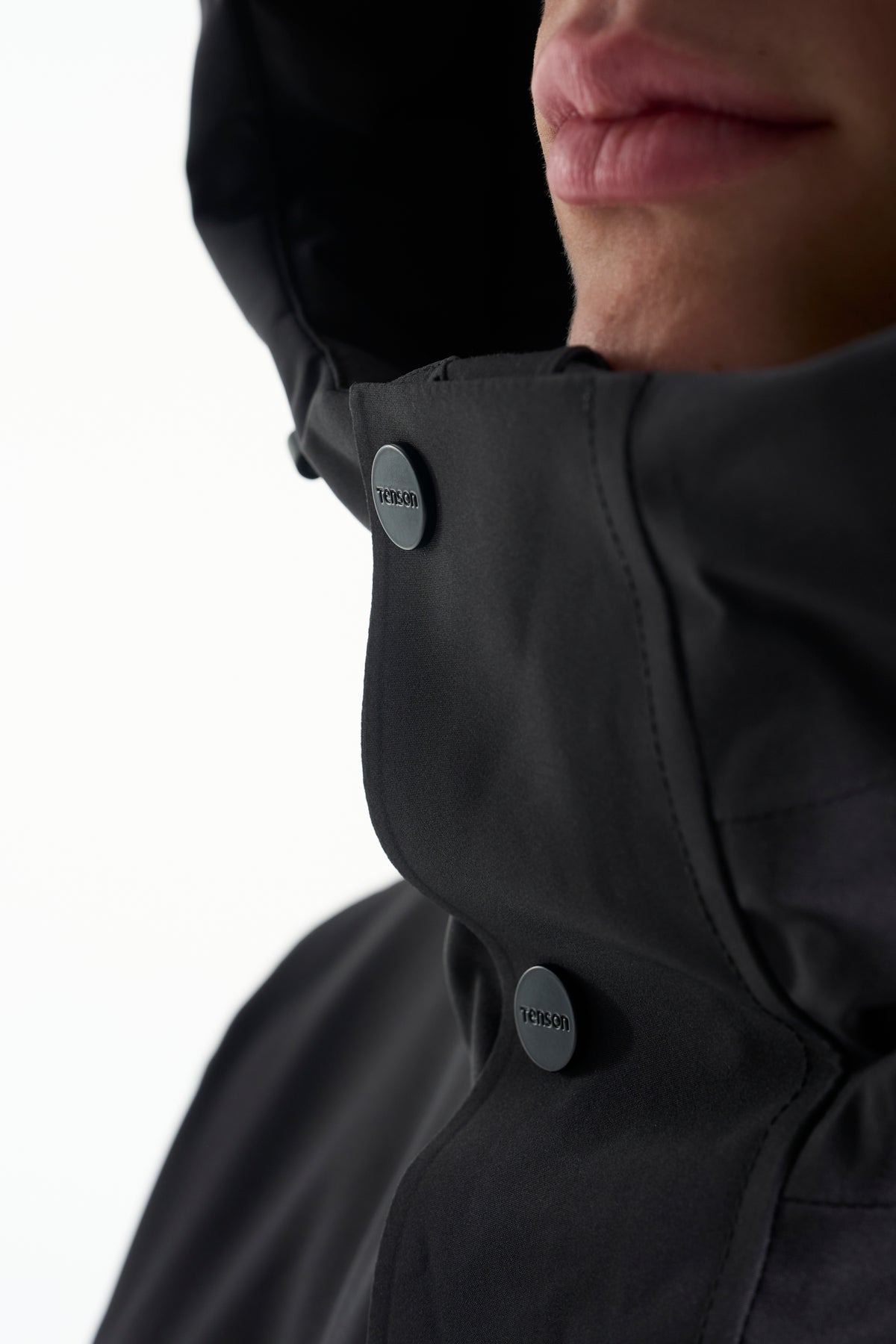 Tenson Vision Storm Parka Men Schwarz, Produktansicht
