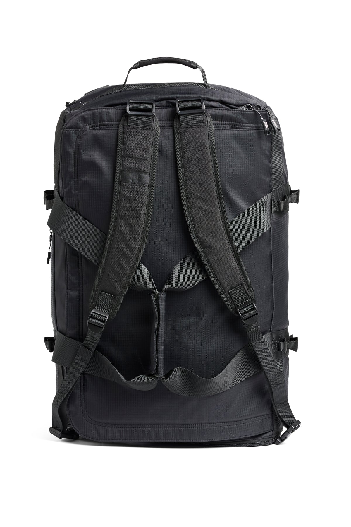 Tenson Camper Weekend Duffel 55L Schwarz, Rückansicht