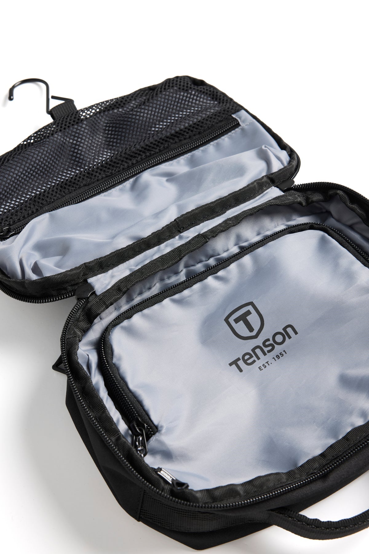 Tenson Square Toilet Bag Schwarz, Produktansicht