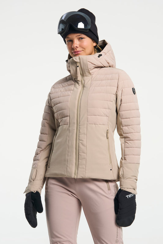 Tenson Caitlyn Jacket Women Sand, Produktansicht