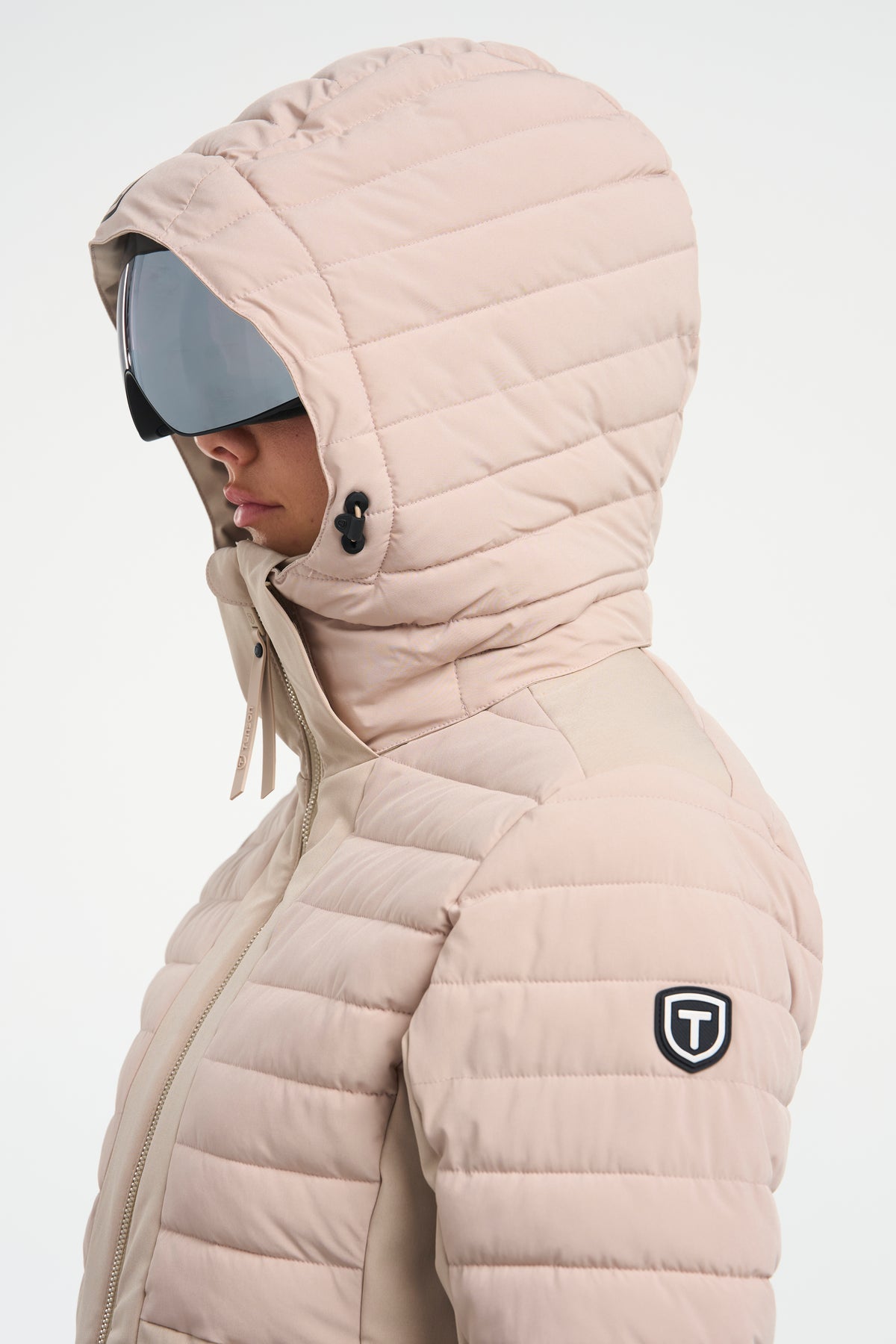 Tenson Caitlyn Jacket Women Sand, Produktansicht