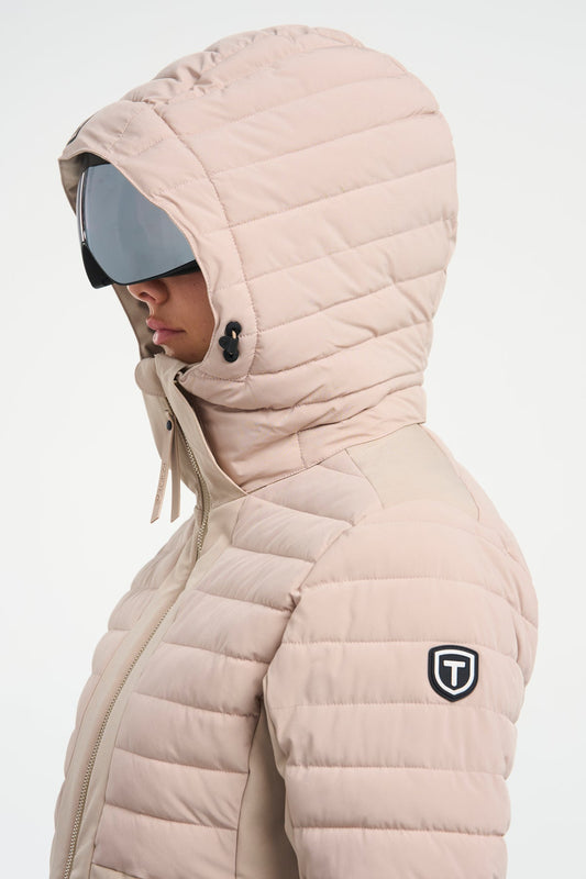 Tenson Caitlyn Jacket Women Sand, Produktansicht