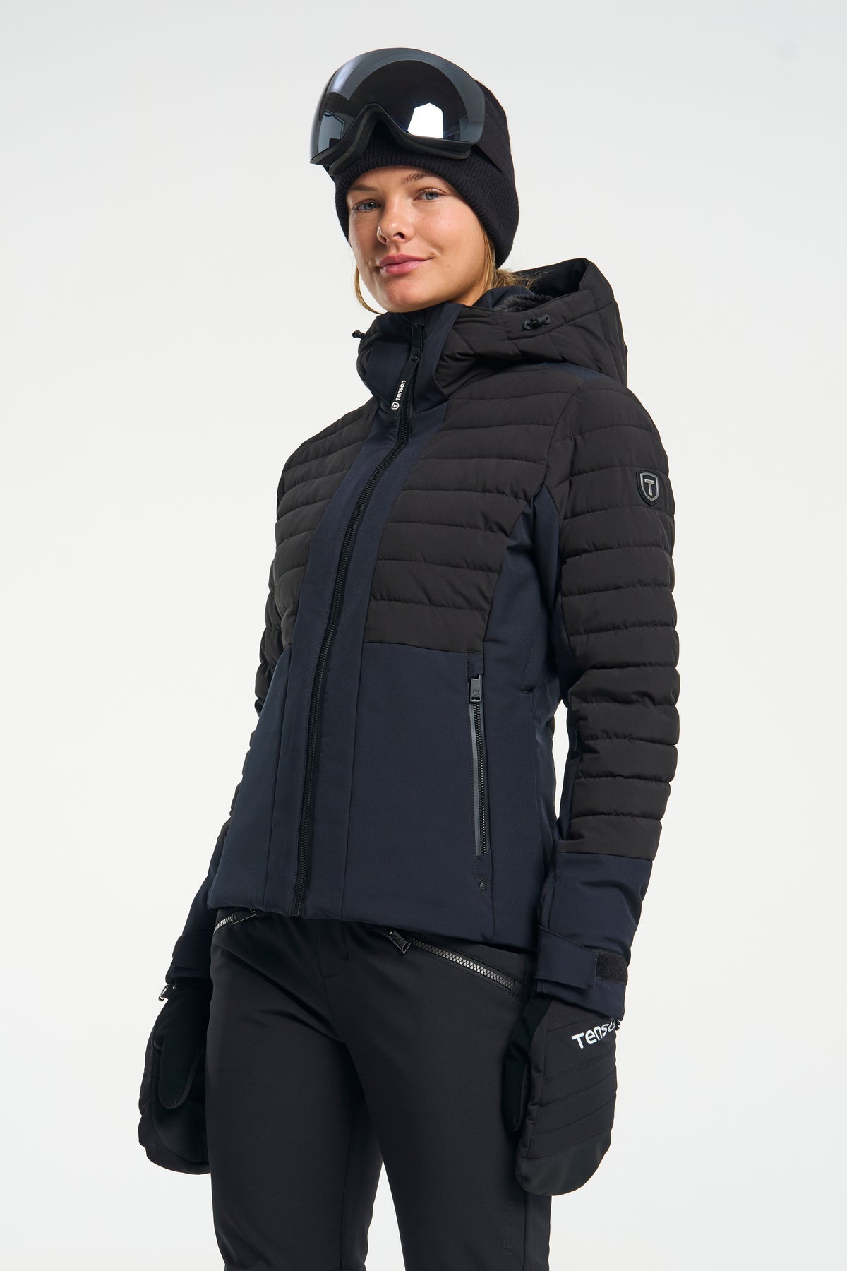 Tenson Caitlyn Jacket Women Schwarz, Produktansicht