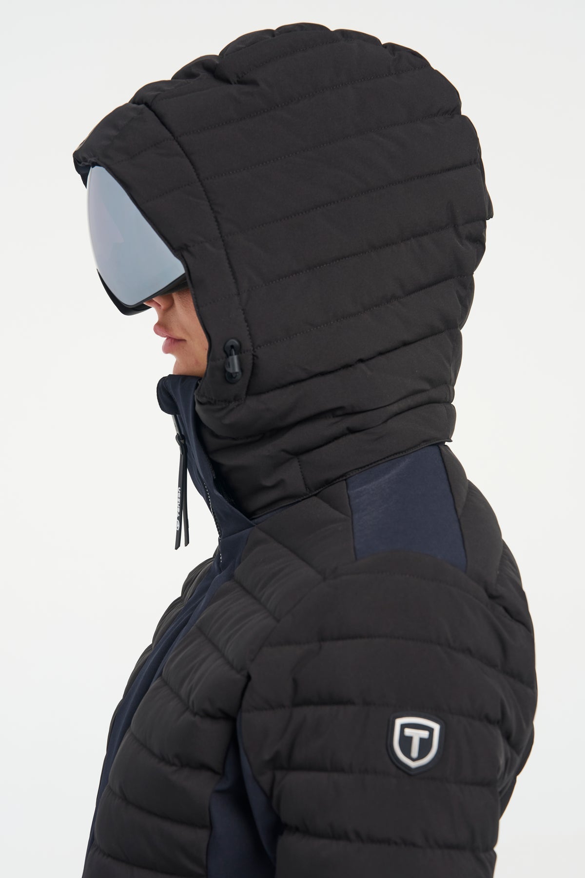 Tenson Caitlyn Jacket Women Schwarz, Produktansicht