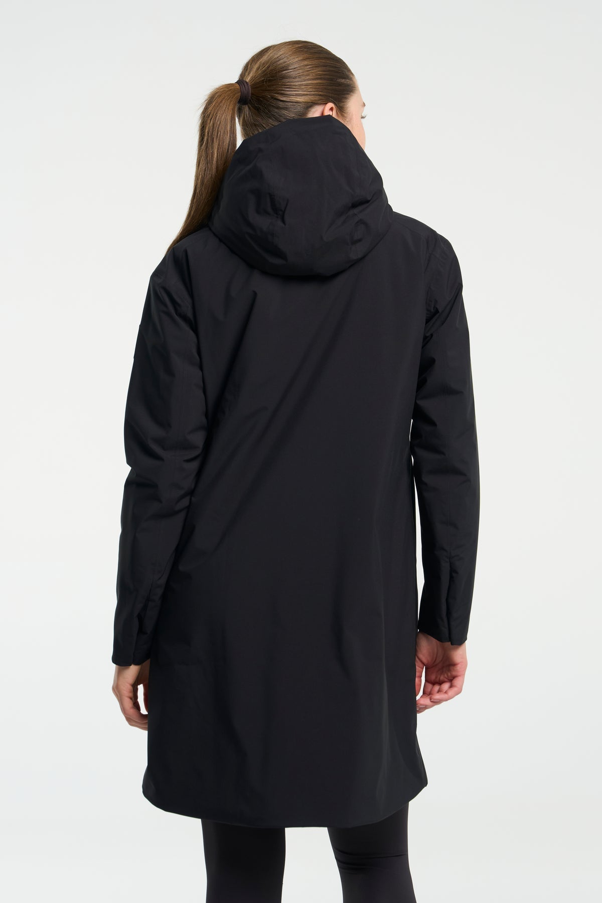 Tenson Transit Coat Women Schwarz, Produktansicht