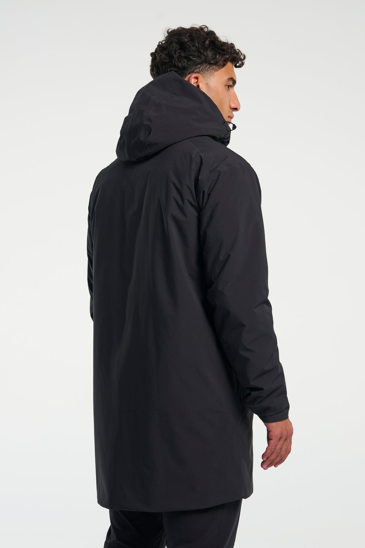 Tenson Transit Coat Men Schwarz, Produktansicht