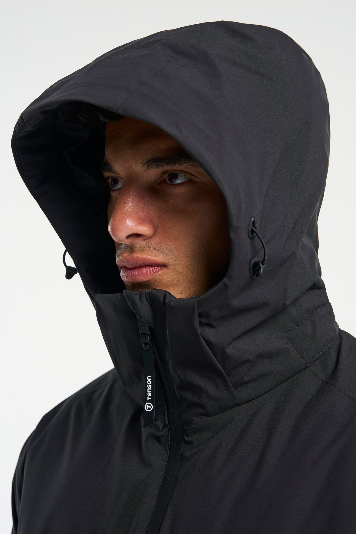Tenson Transit Coat Men Schwarz, Produktansicht