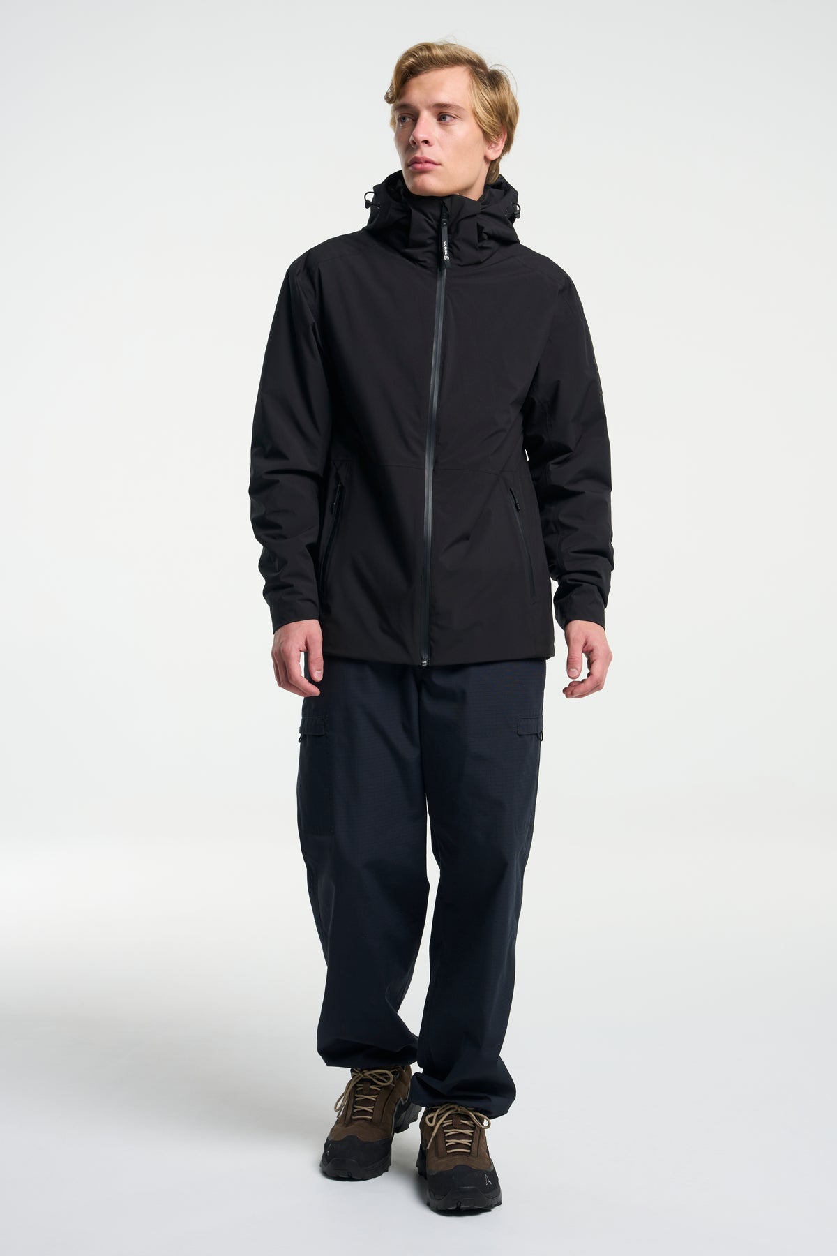 Tenson Transit Jacket Men Schwarz, Produktansicht