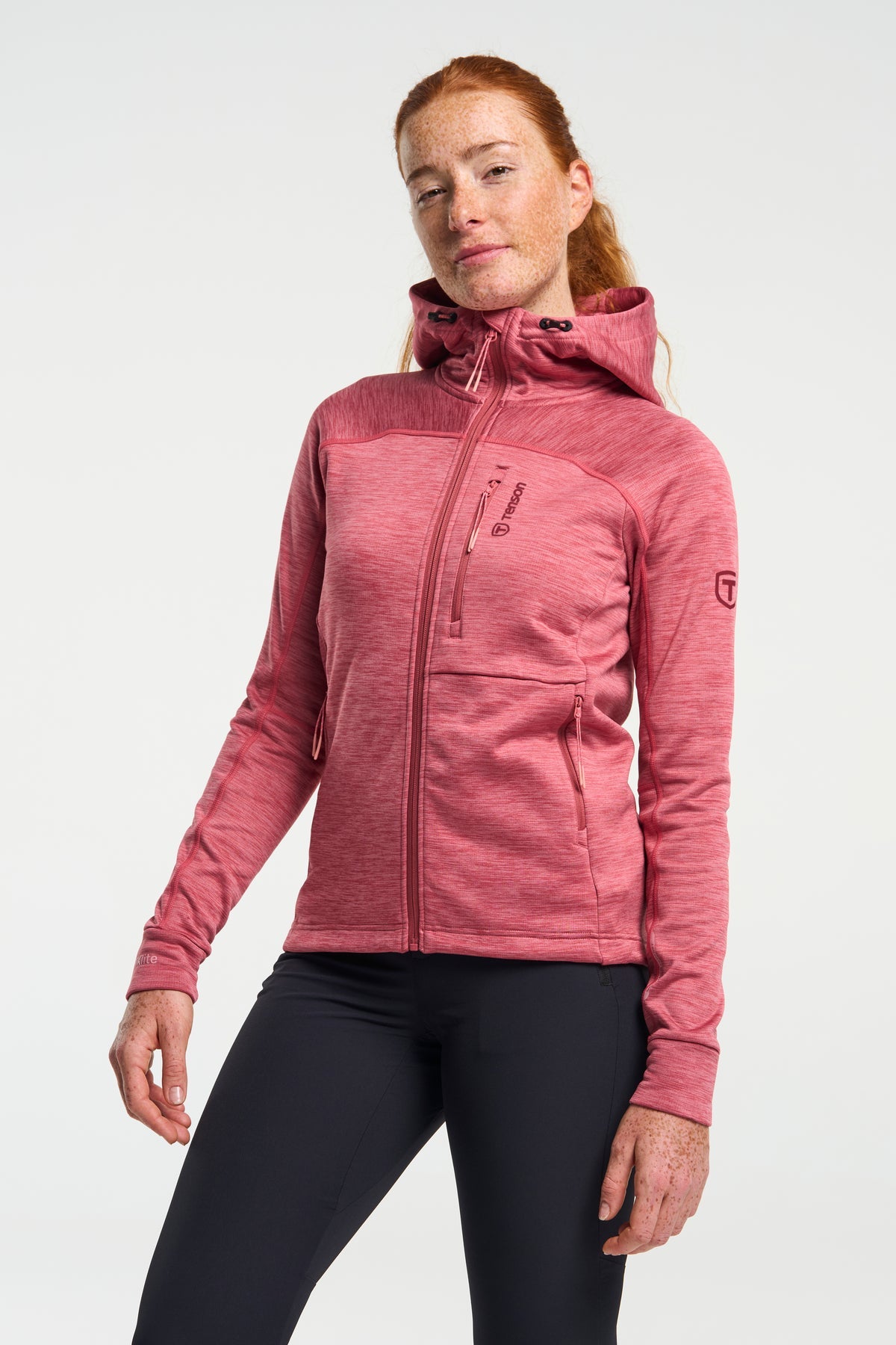 Tenson Nauka Hoodie Women Rosa, Produktansicht