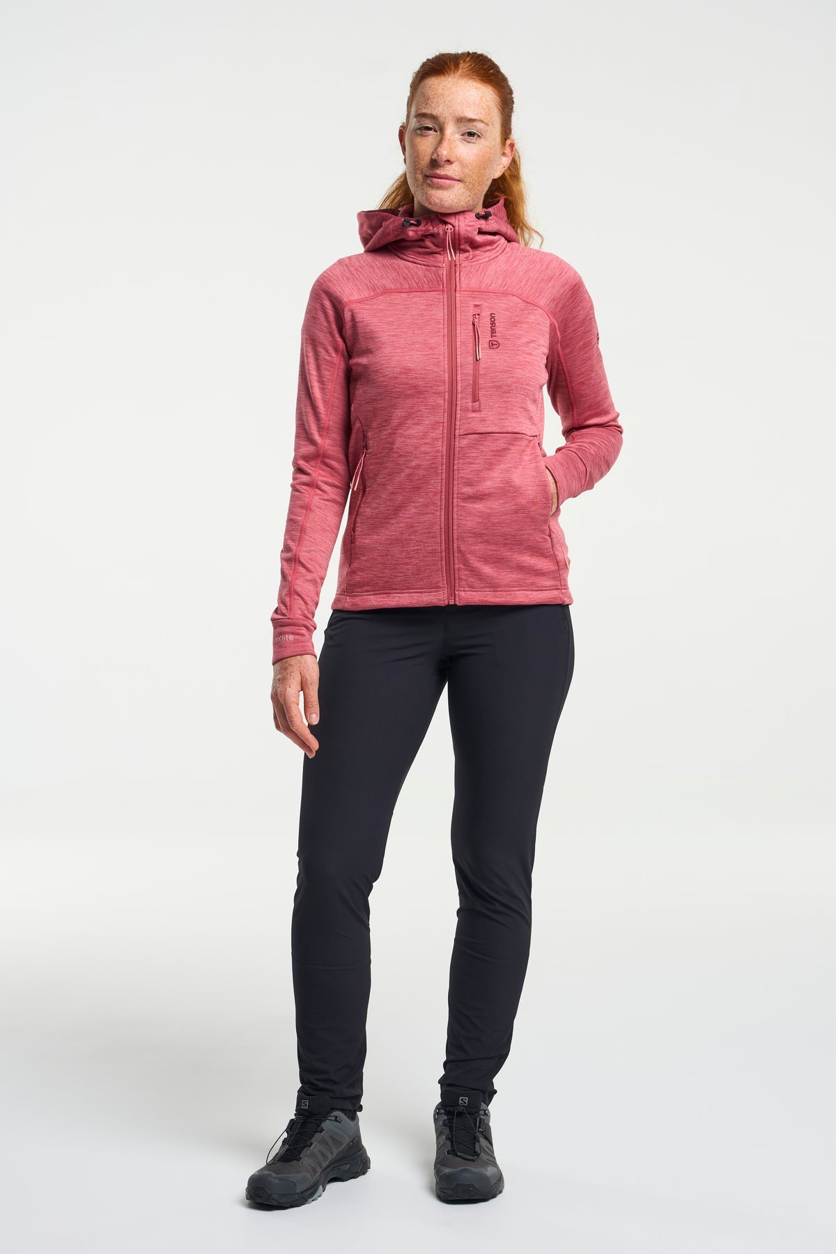 Tenson Nauka Hoodie Women Rosa, Produktansicht