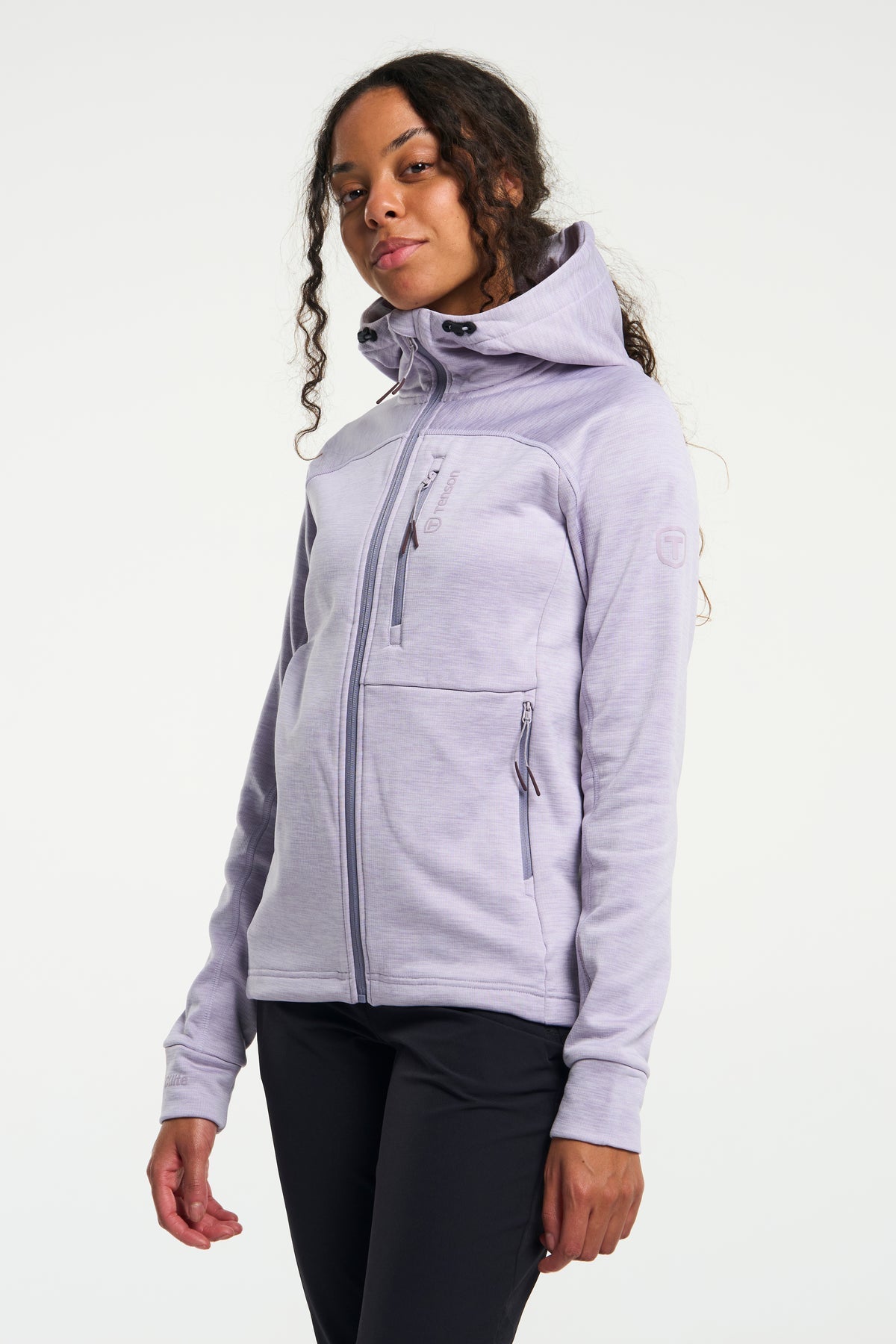 Tenson Nauka Hoodie Women Hellviolett, Produktansicht
