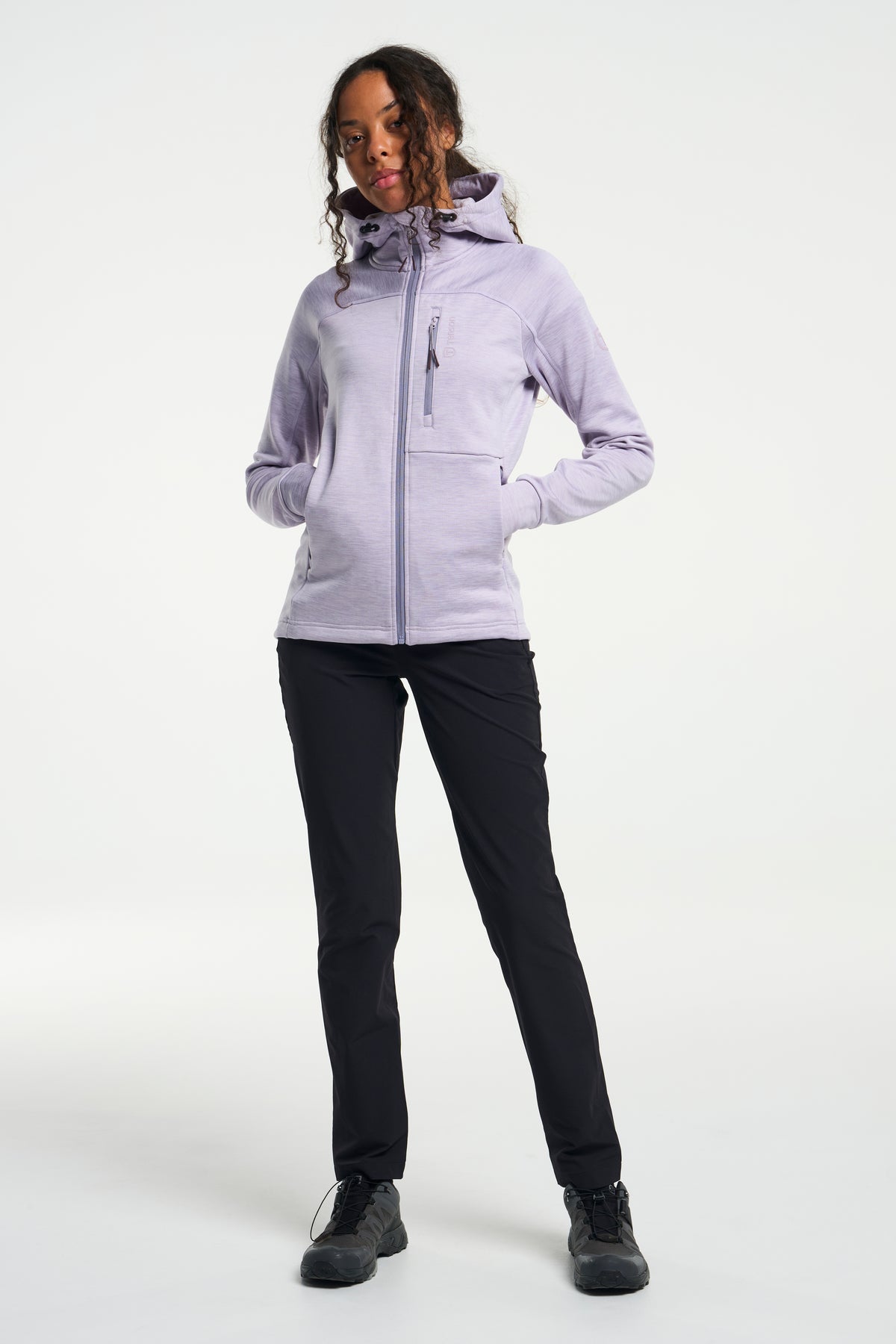 Tenson Nauka Hoodie Women Hellviolett, Produktansicht