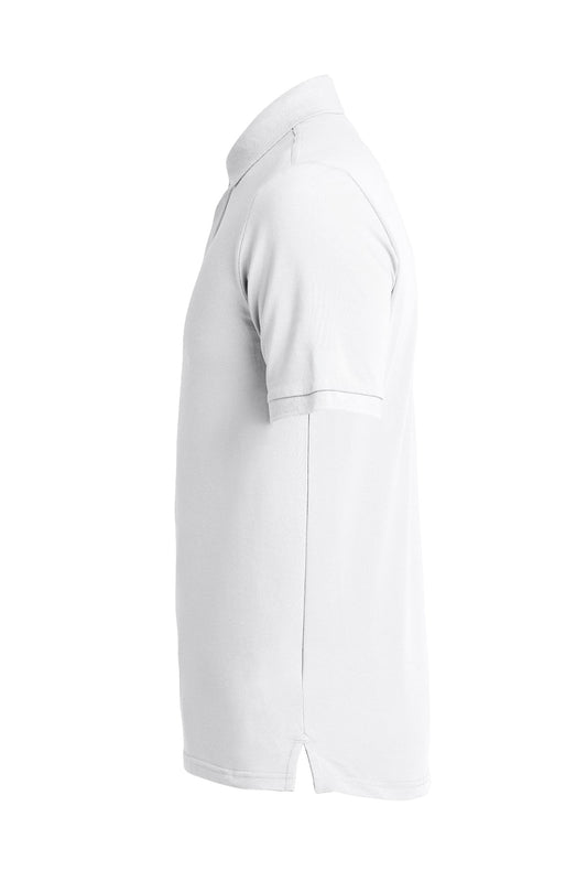 Tenson Prio Polo Men Weiss, Seitenansicht links