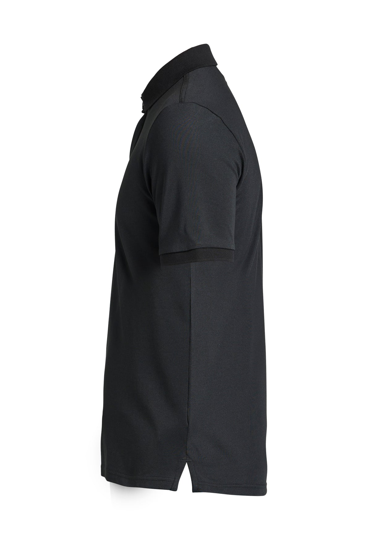 Tenson Prio Polo Men Schwarz, Seitenansicht links