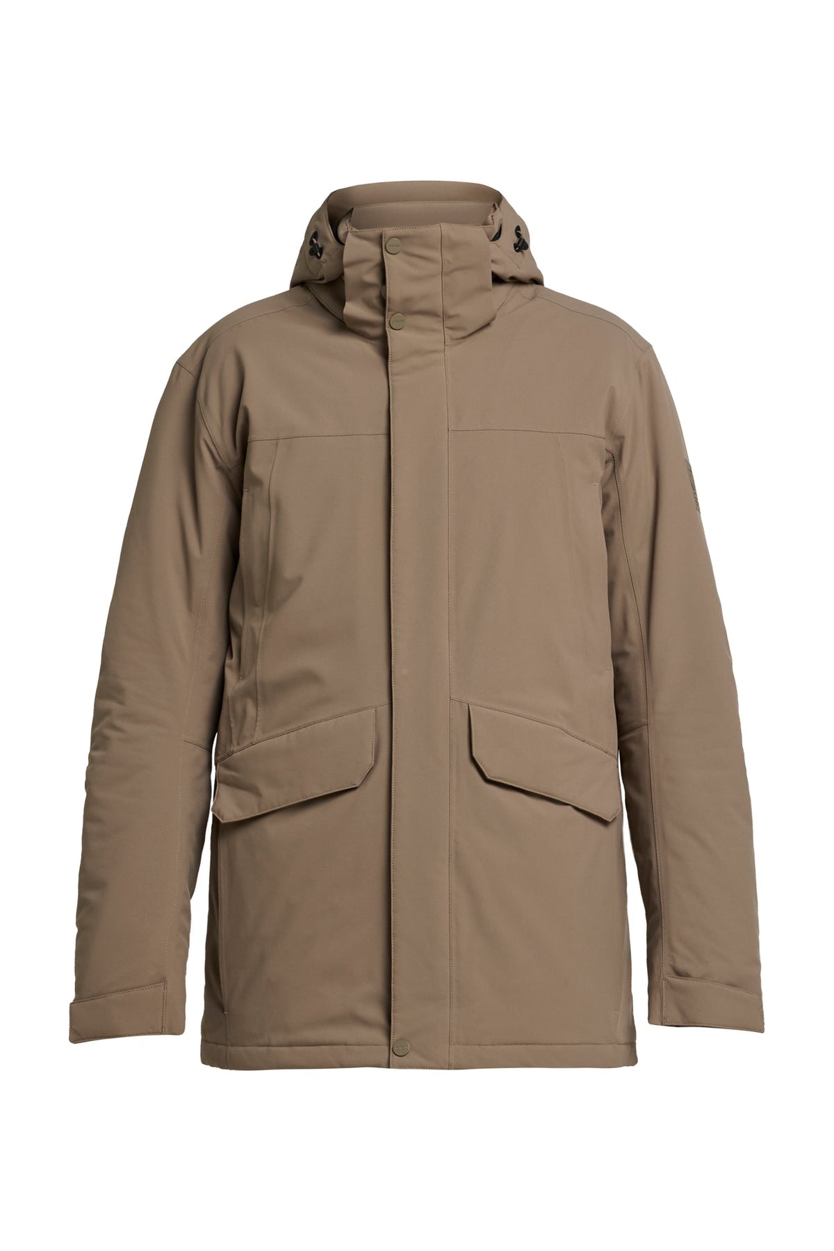 Tenson Tuuli Jacket Men Braun, Vorderansicht