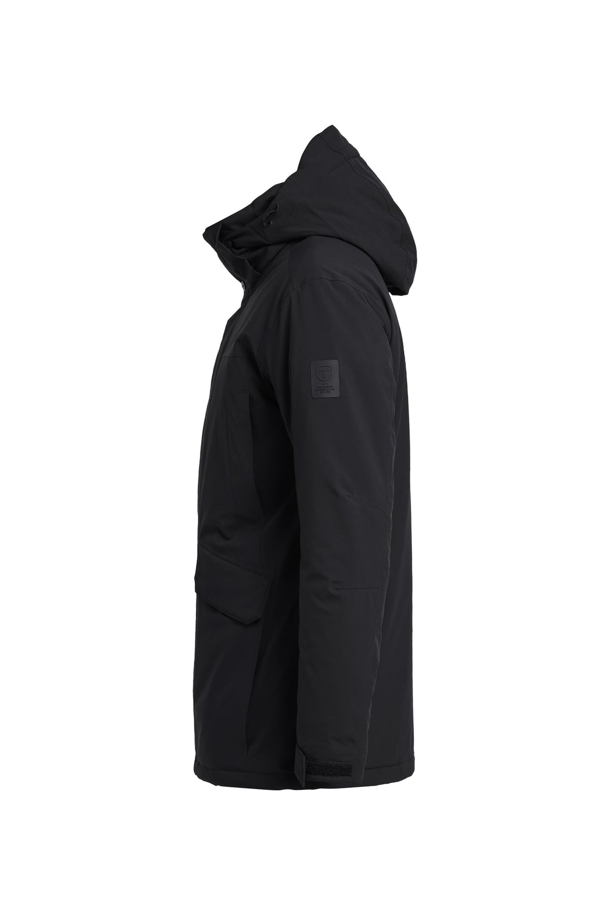 Tenson Tuuli Jacket Men Schwarz, Seitenansicht links