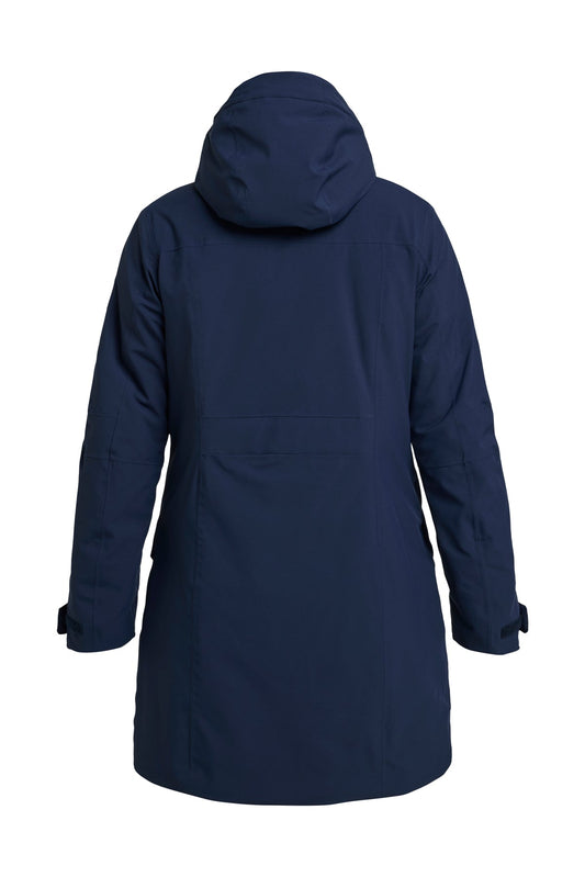 Tenson Tuuli Jacket Women Dunkelmarineblau, Rückansicht