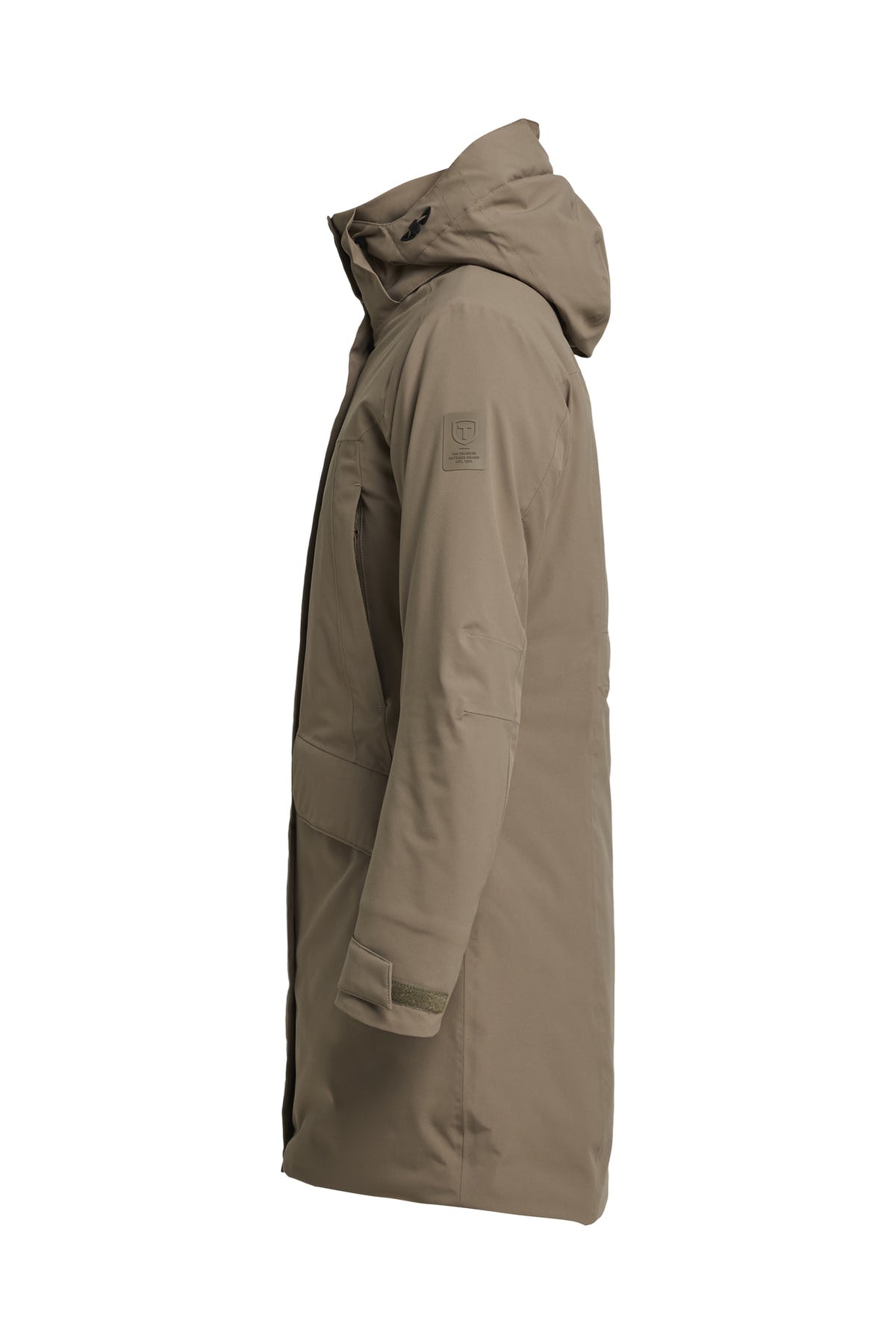 Tenson Tuuli Jacket Women Braun, Seitenansicht links