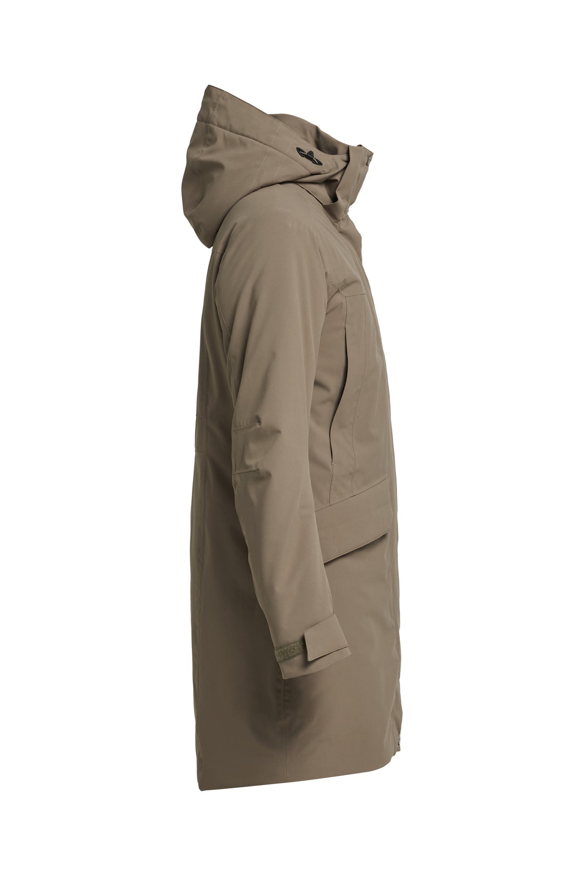 Tenson Tuuli Jacket Women Braun, Seitenansicht rechts