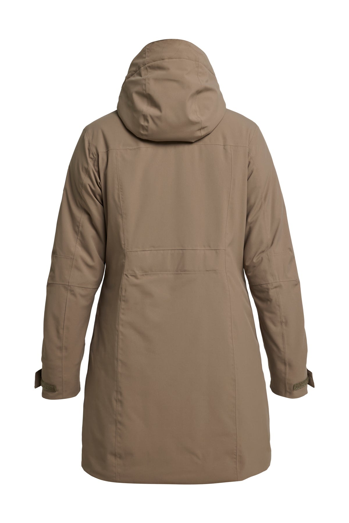 Tenson Tuuli Jacket Women Braun, Rückansicht