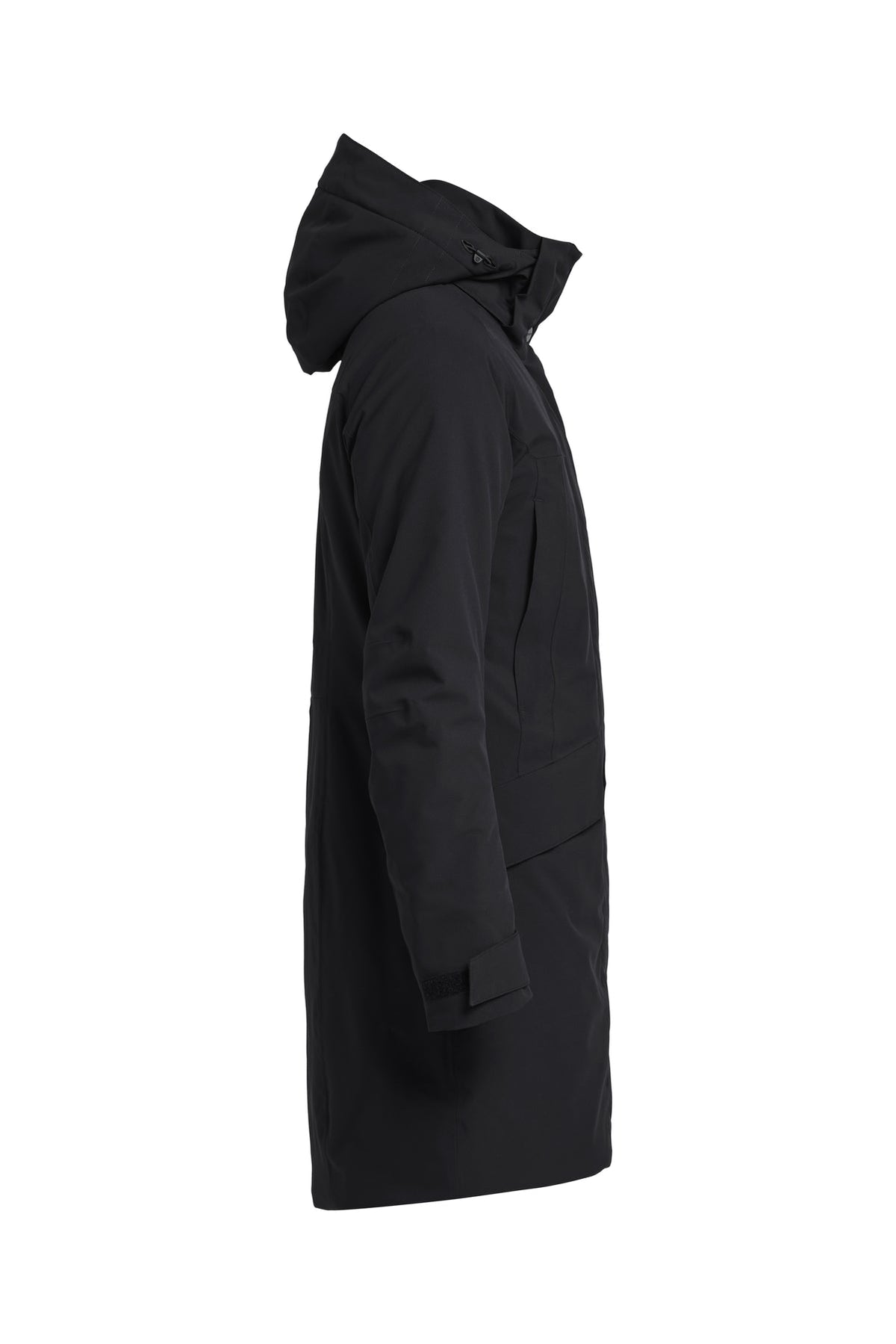 Tenson Tuuli Jacket Women Schwarz, Seitenansicht rechts