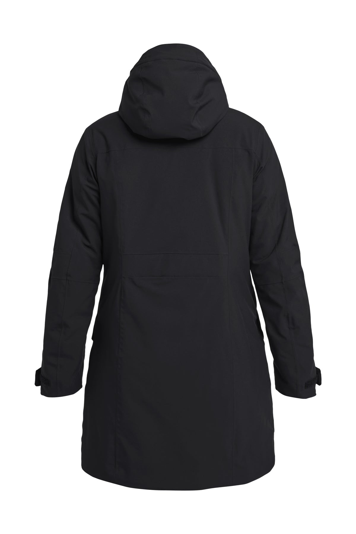 Tenson Tuuli Jacket Women Schwarz, Rückansicht