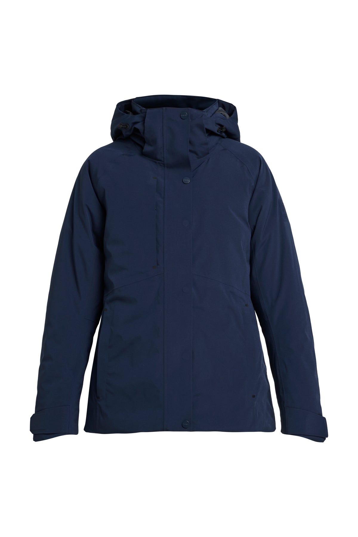 Tenson Barriér Jacket Women Dunkelmarineblau, Vorderansicht