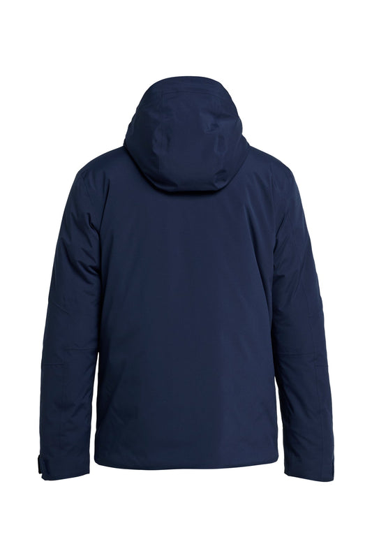 Tenson Barriér Jacket Men Dunkelmarineblau, Rückansicht