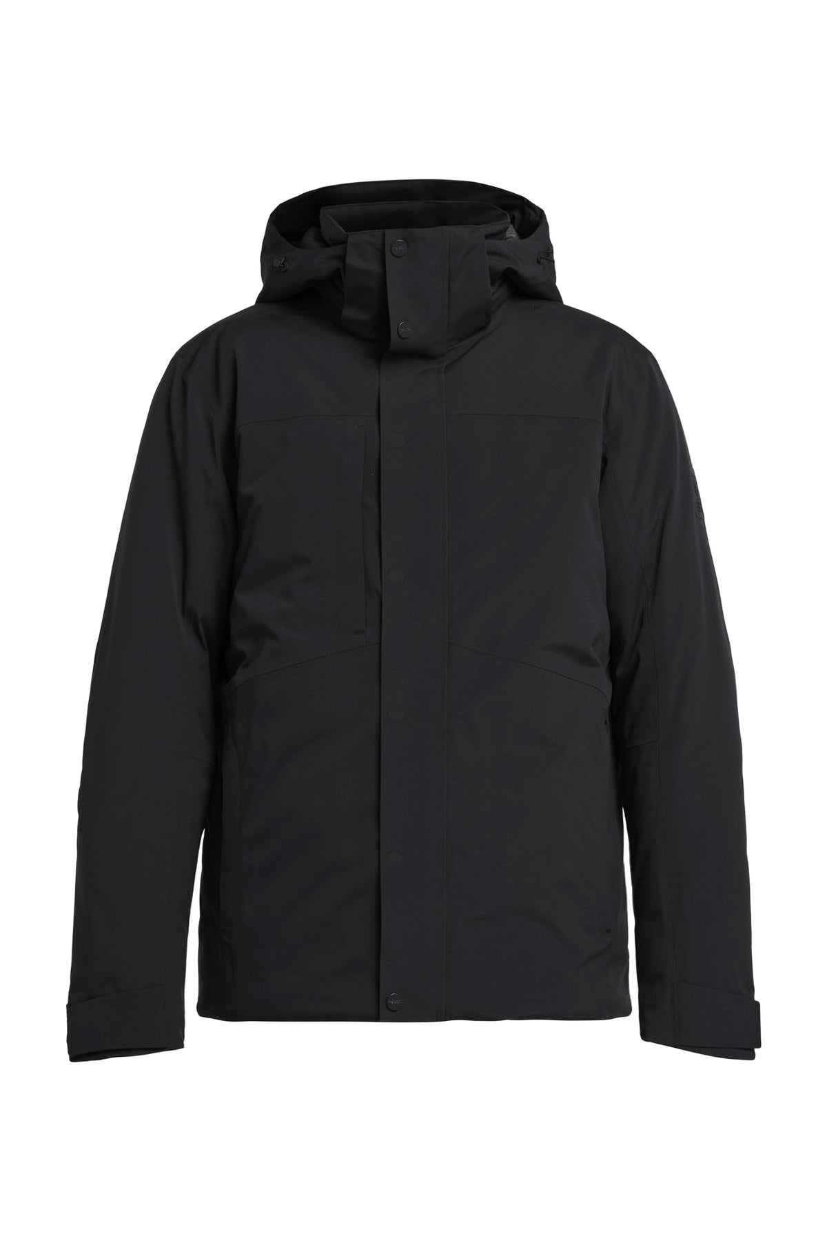 Tenson Barriér Jacket Men Schwarz, Vorderansicht