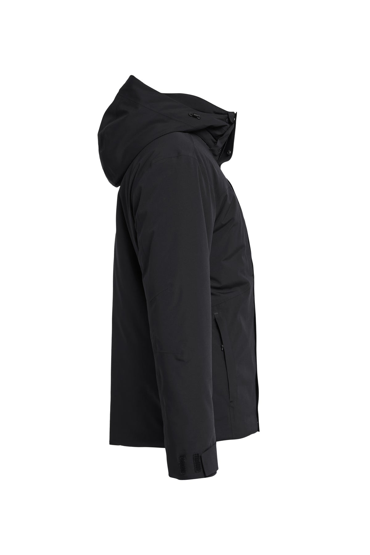 Tenson Barriér Jacket Men Schwarz, Seitenansicht rechts