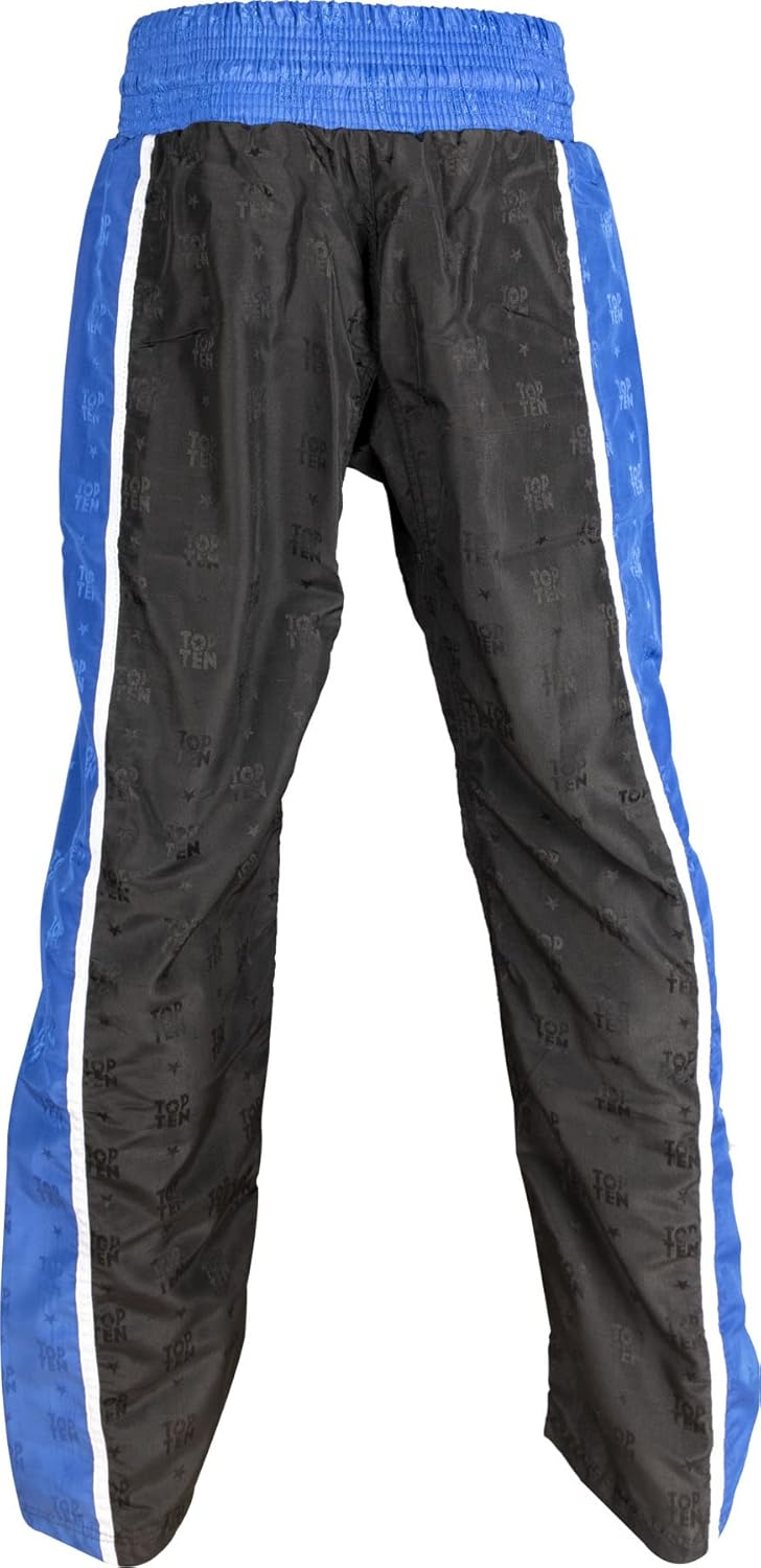 TOP TEN Kickboxhose "Stripes" mit WAKO IF Label